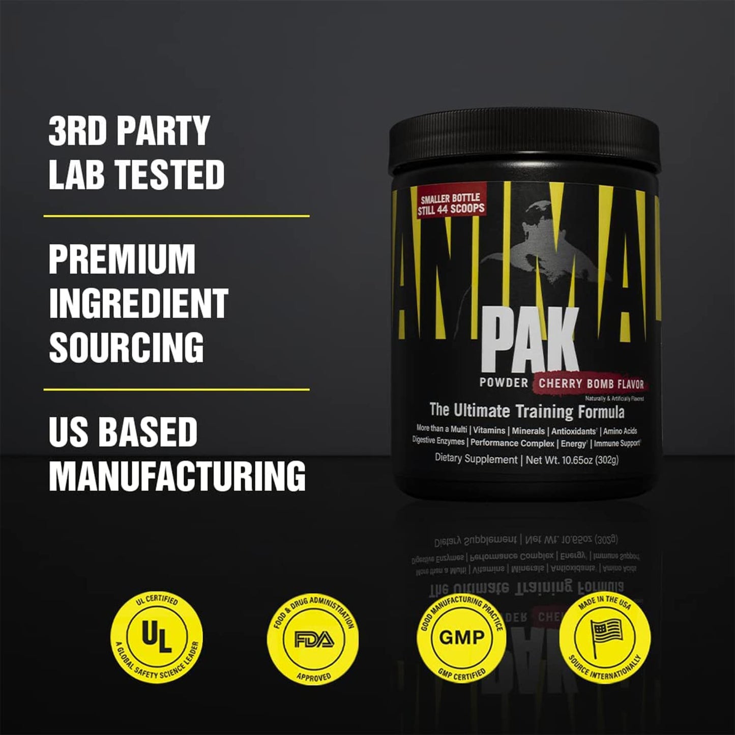Animal Pak All-in-One Vitamin & Supplement Powder 13.01 Ounces