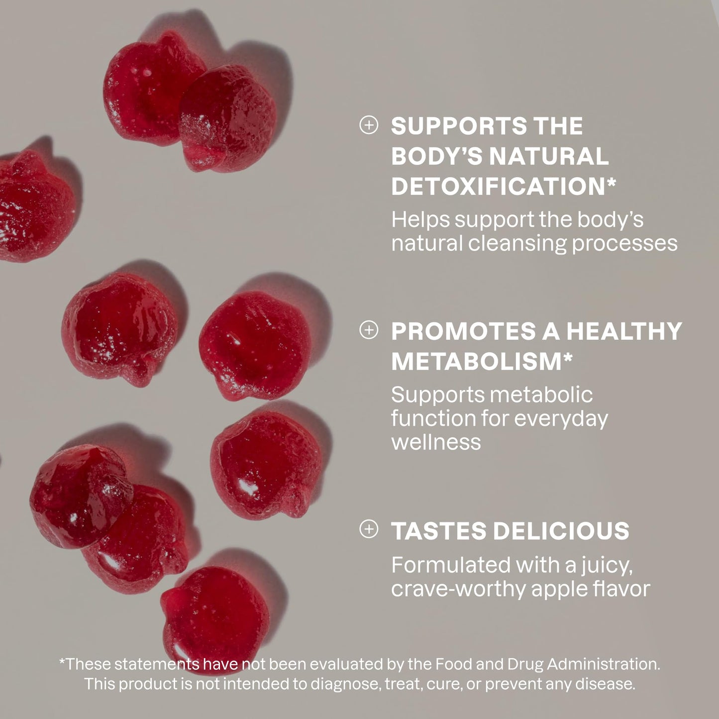 Cliganic Apple Cider Vinegar + Ginger Gummies Gummy, 60 Count