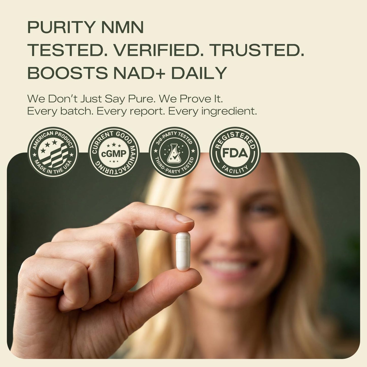 Biosudo NMN Supplement 1000mg, Capsule, 90 Capsules