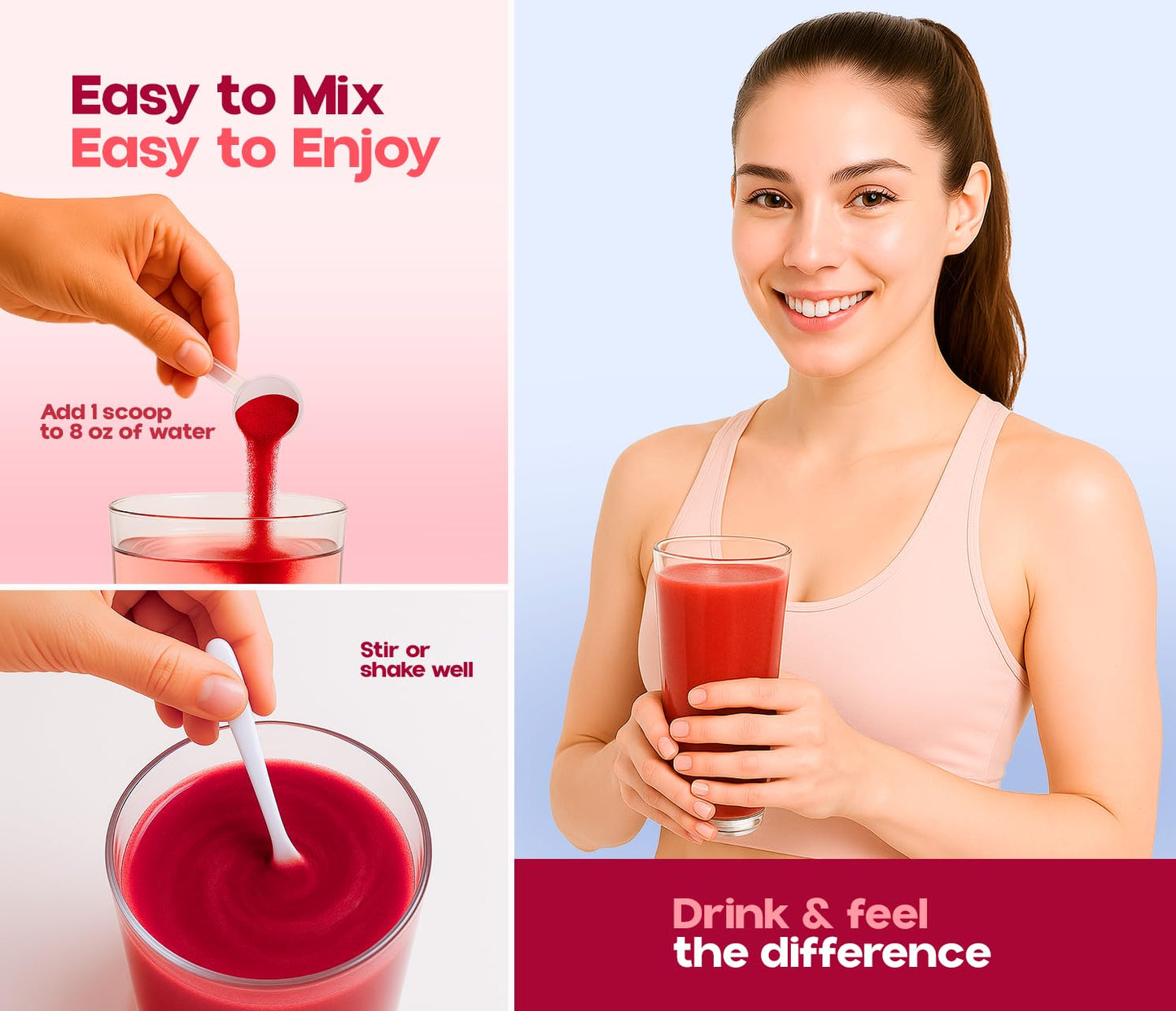 VDA Supplements Organic Beet Root Powder 8.6 Ounce