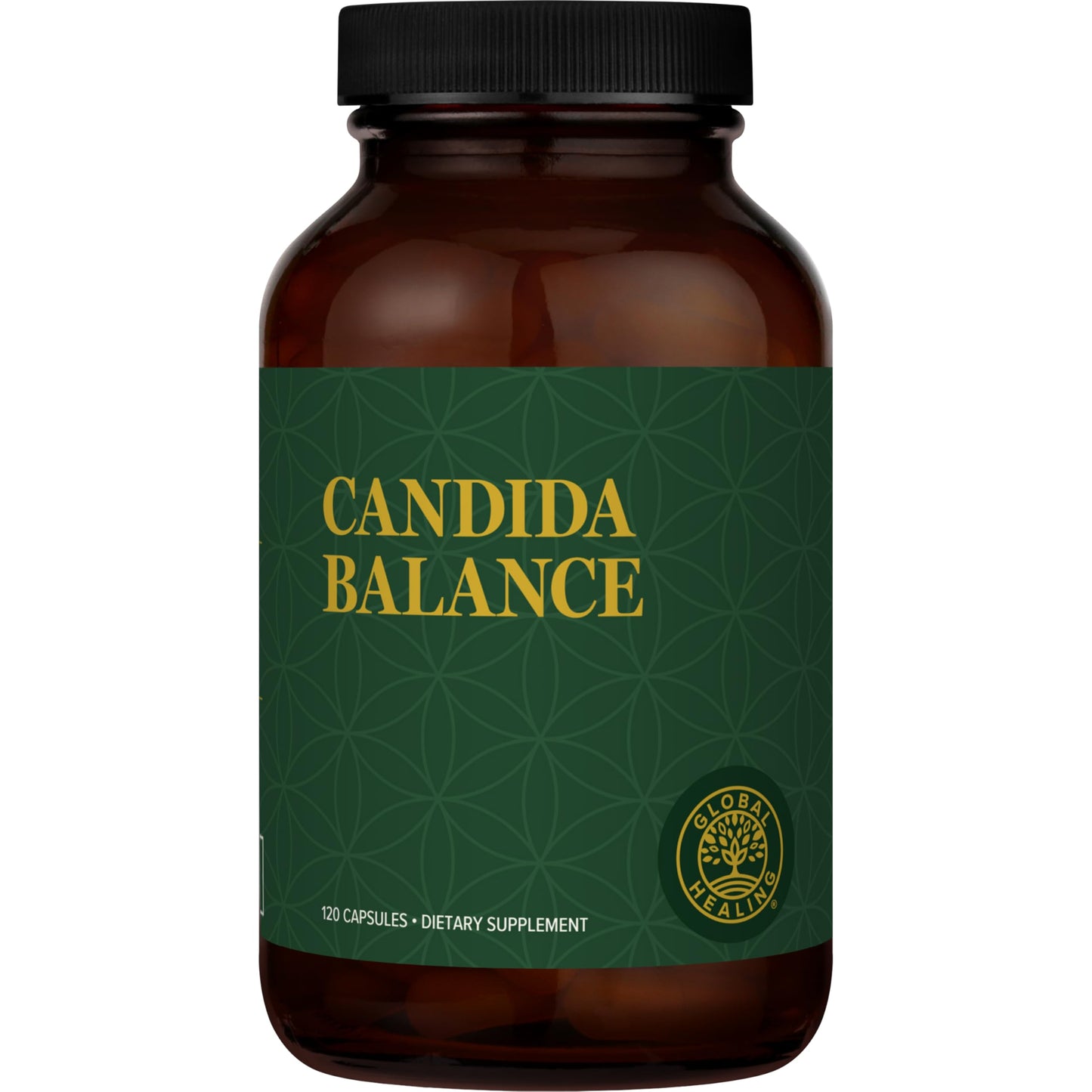 Global Healing Center Candida Balance Supplement Capsule 120 Capsules
