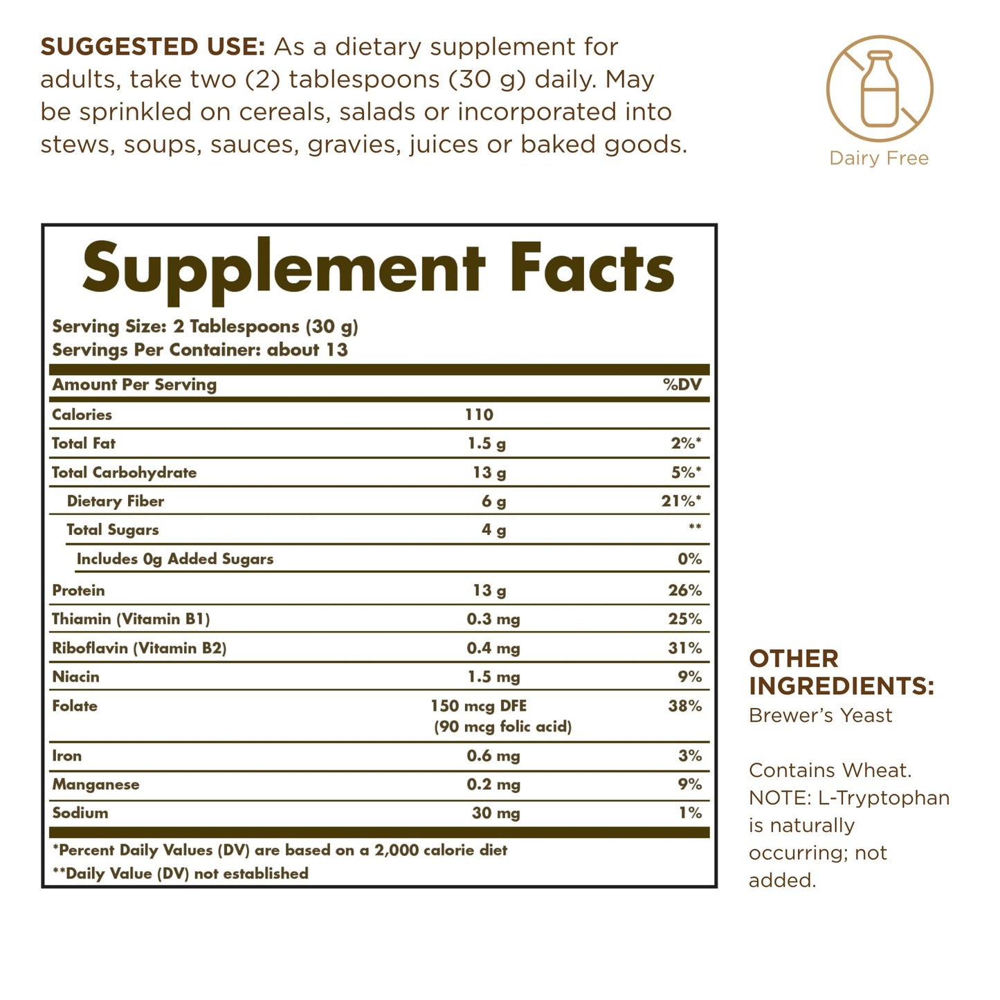 Solgar Brewer's Yeast Powder 28
