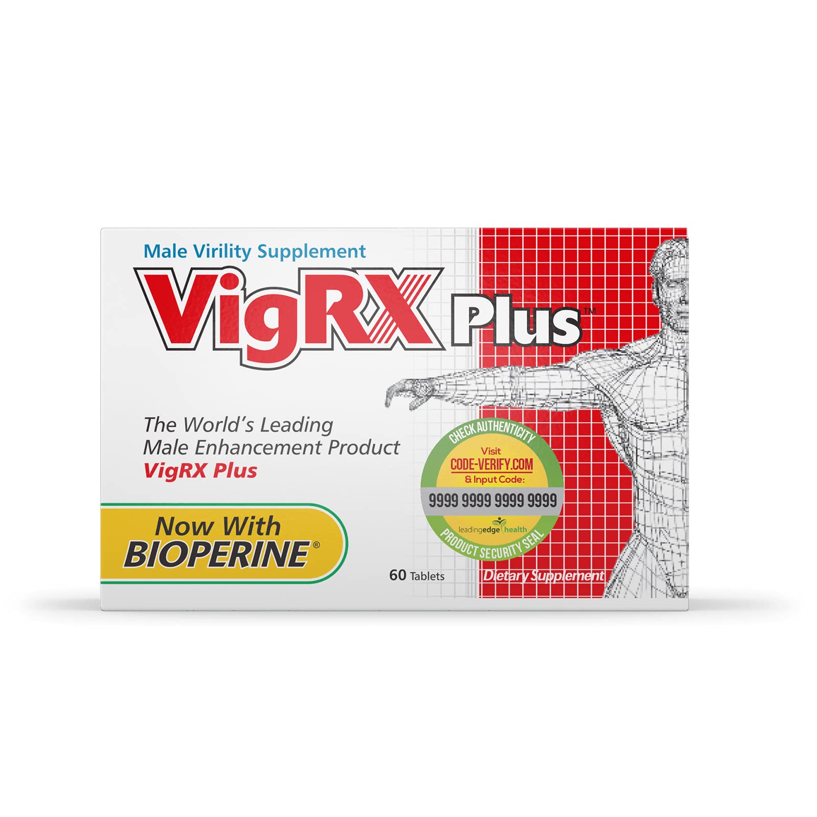 VigRX Plus Daily Supplement Tablets 60 Count