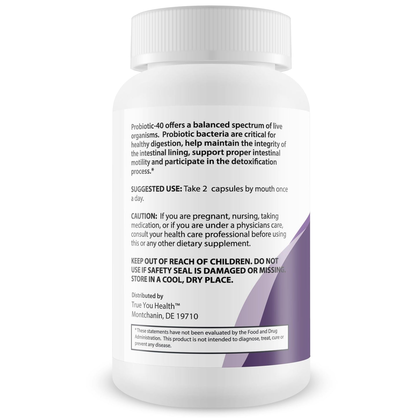 True You Health Gerdlife Probiotic 3 11 Pro Capsule 60 Count