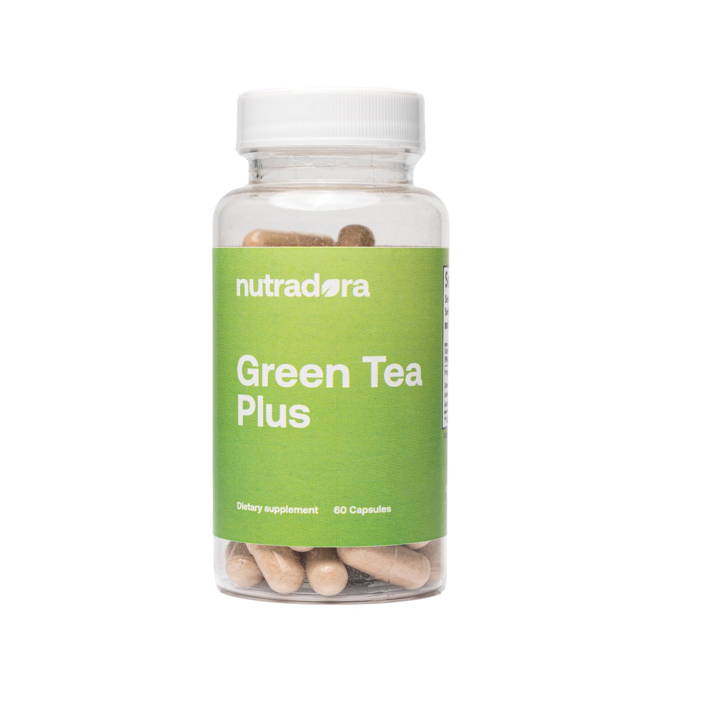 Nutradora Green Tea Extract Capsules with EGCG and Green Coffee Bean Extract, Organic Herbal Supplement, 60 Capsules