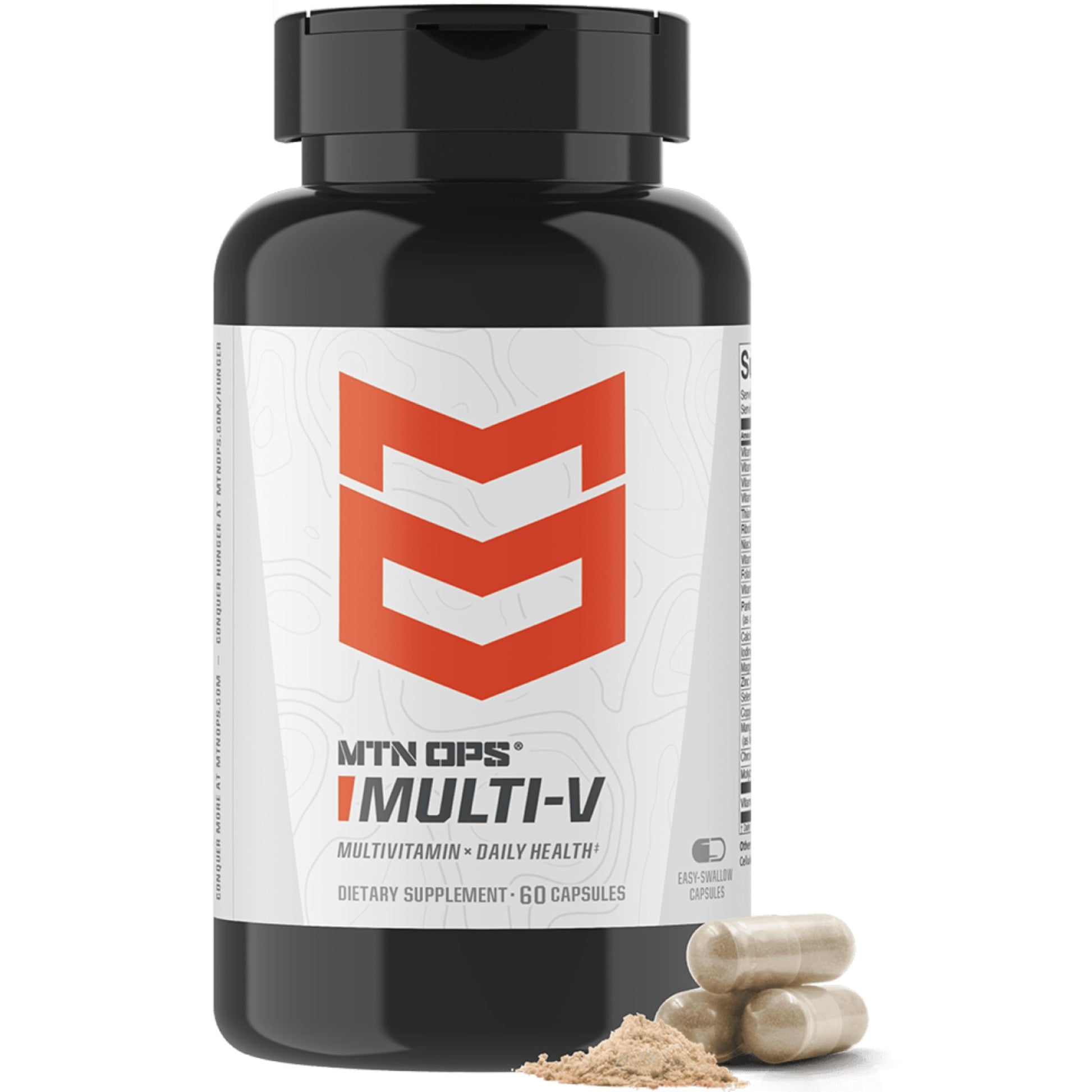 MTN OPS Multi-V Multivitamin Capsules, 60 Count