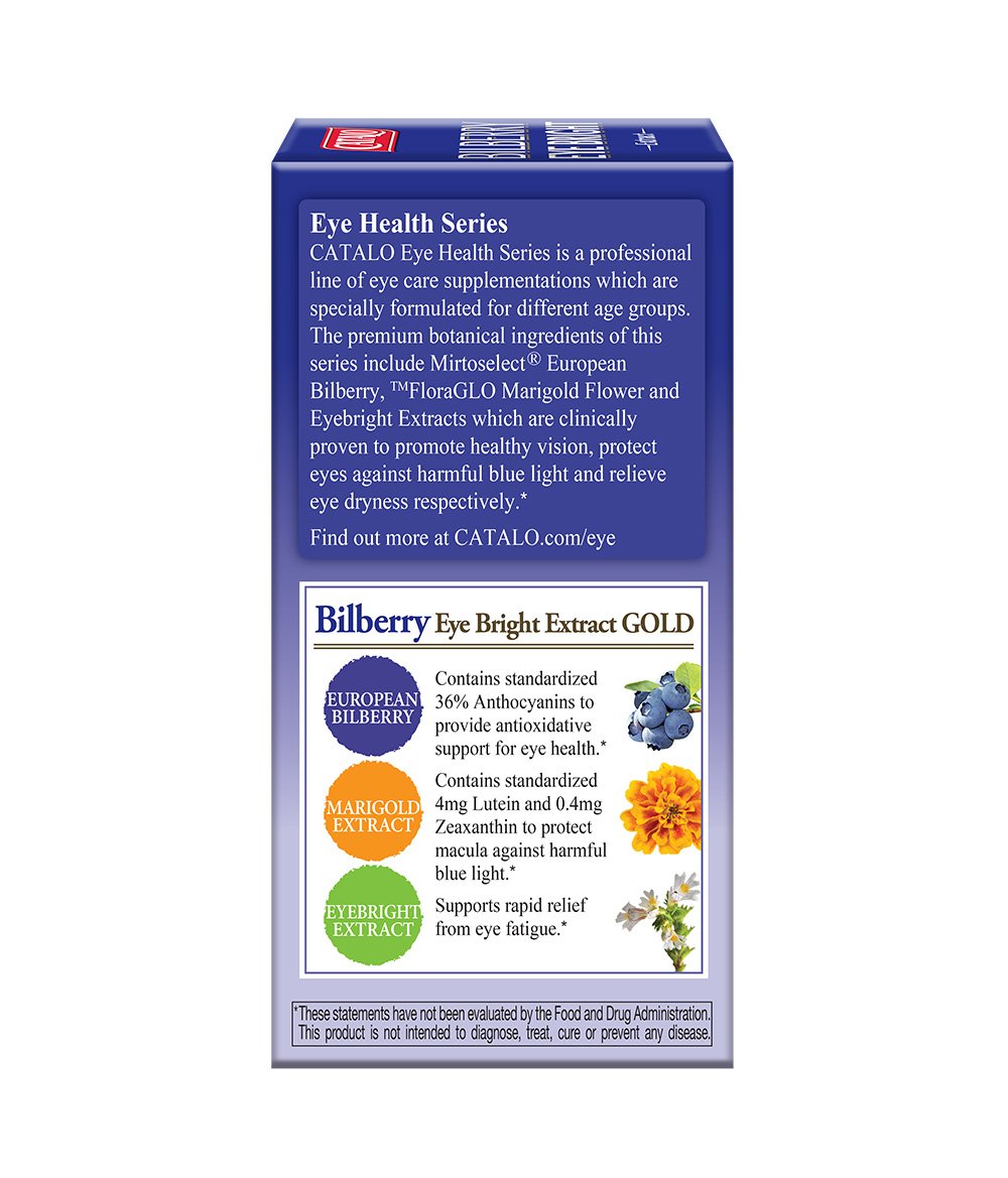 CATALO Bilberry Eye Bright Extract Capsule 60