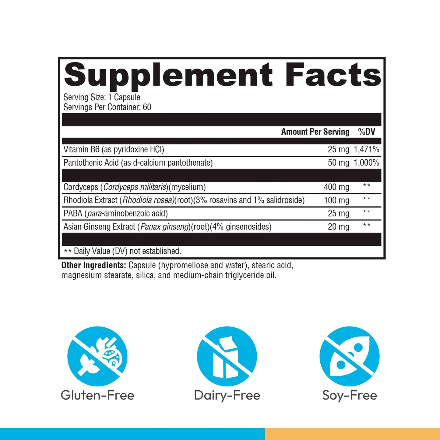 XYMOGEN Adrenal Essence Adrenal Support Capsule, 60 Capsules