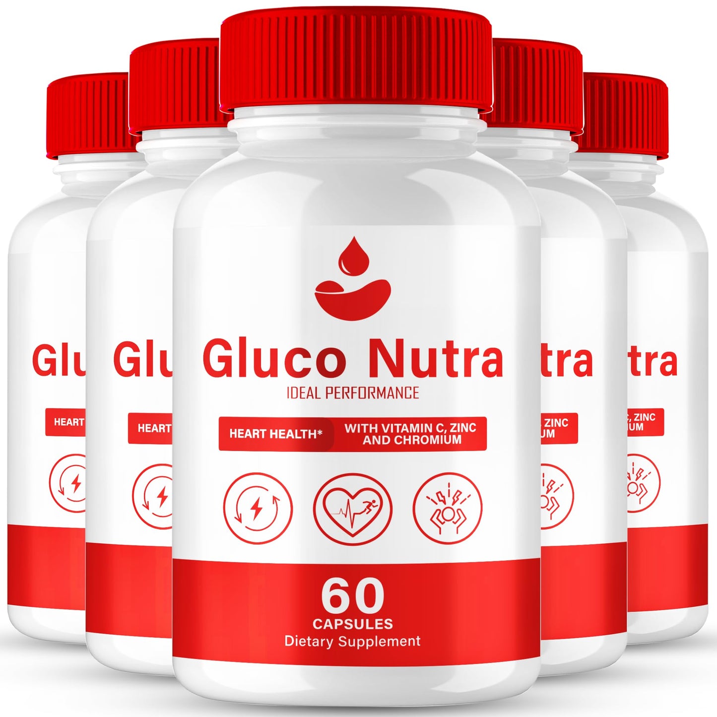 IDEAL PERFORMANCE Gluco Nutra Advanced Blood Formula Capsules 300