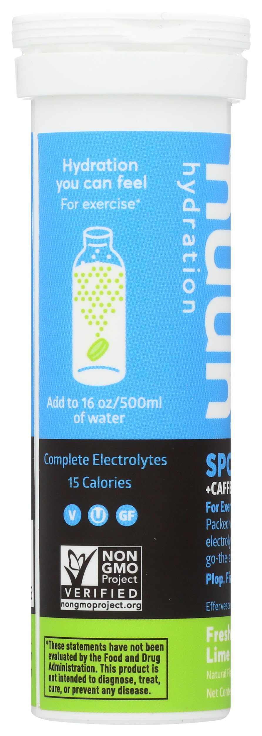 Nuun Drink Tag Energy Fresh Lime Tablet 1 Count