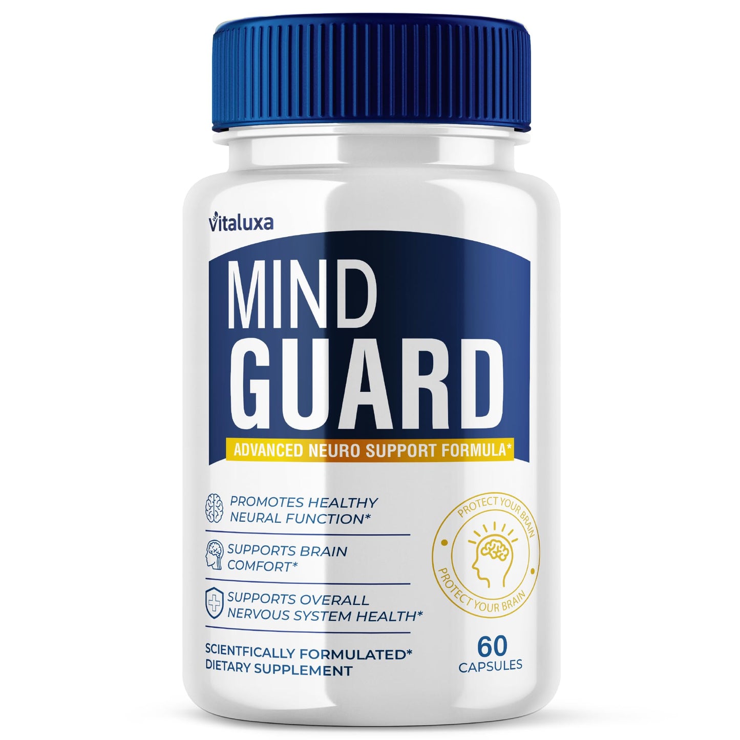 Vitaluxa Mind Guard Brain Supplement 60 Capsules