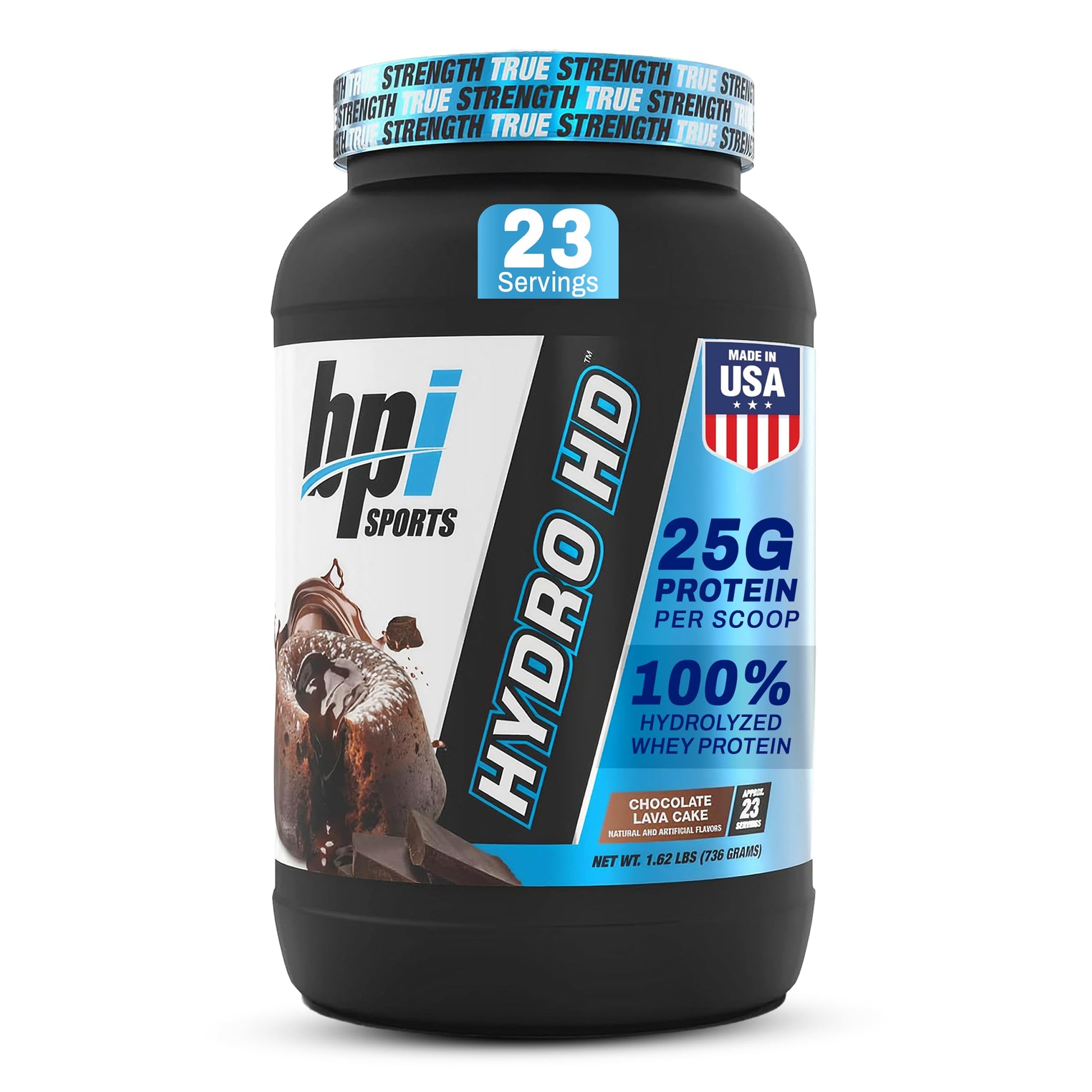 BPI Sports Hydro HD 100% Hydrolyzed Whey Protein Powder 31 Servings