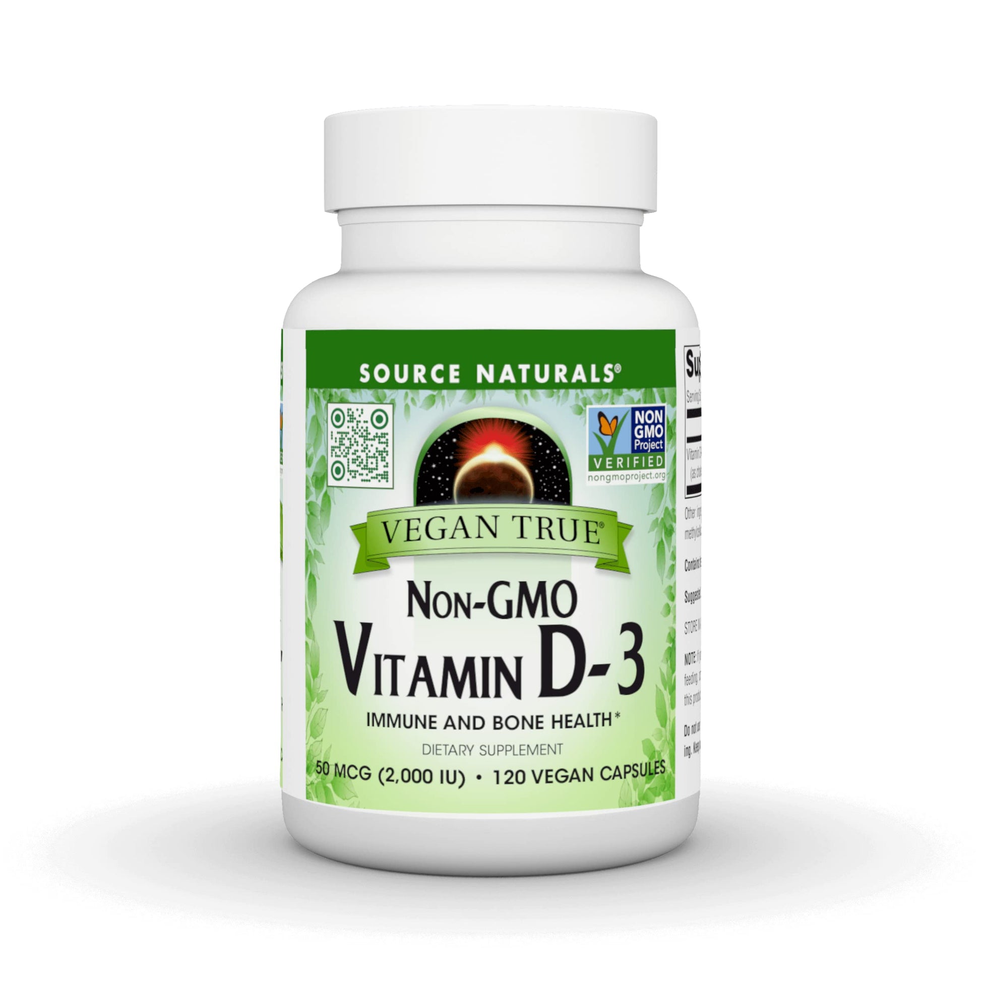 Source Naturals Vitamin D-3 Capsule 90