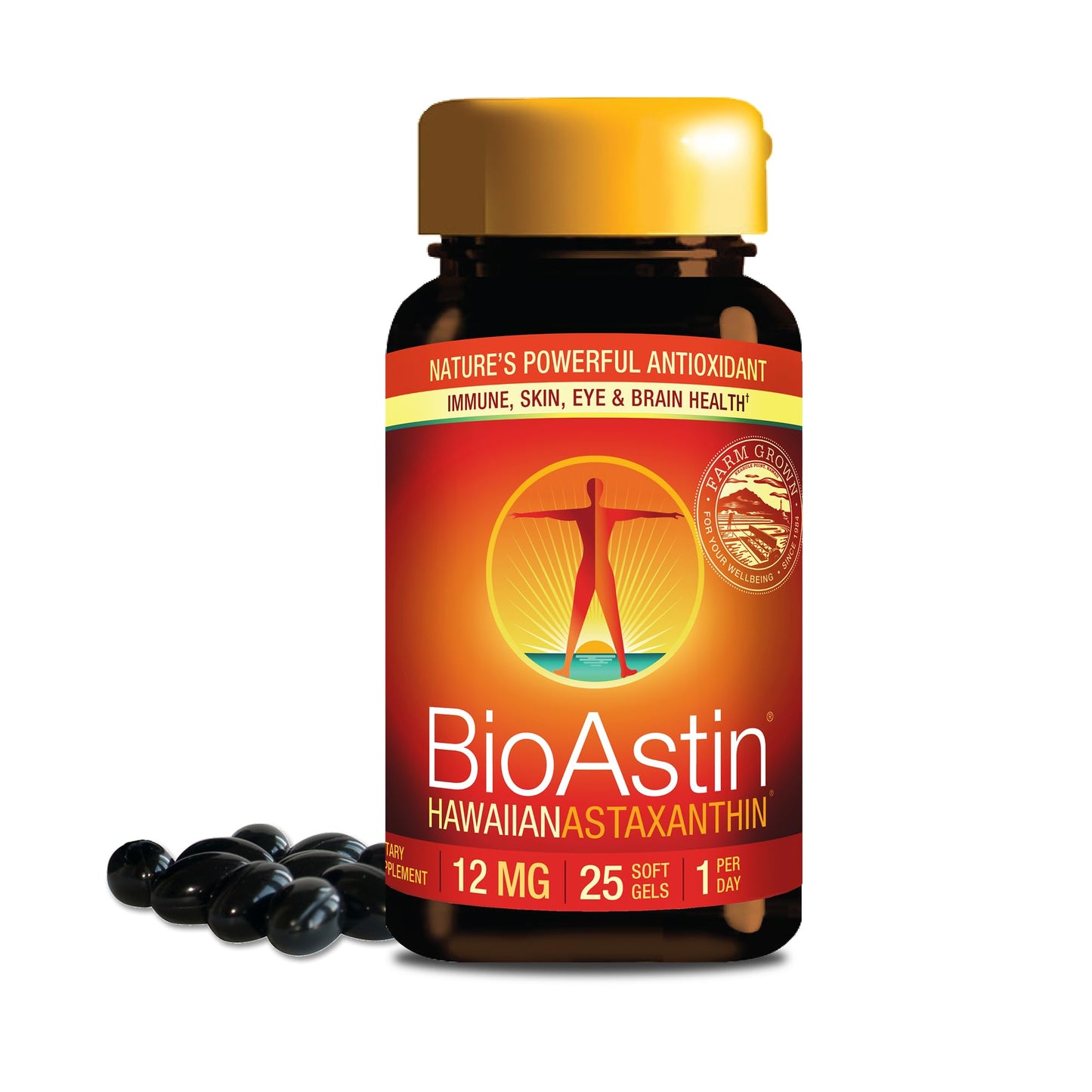 Nutrex Hawaii BioAstin Hawaiian Astaxanthin High Potency Softgels 25