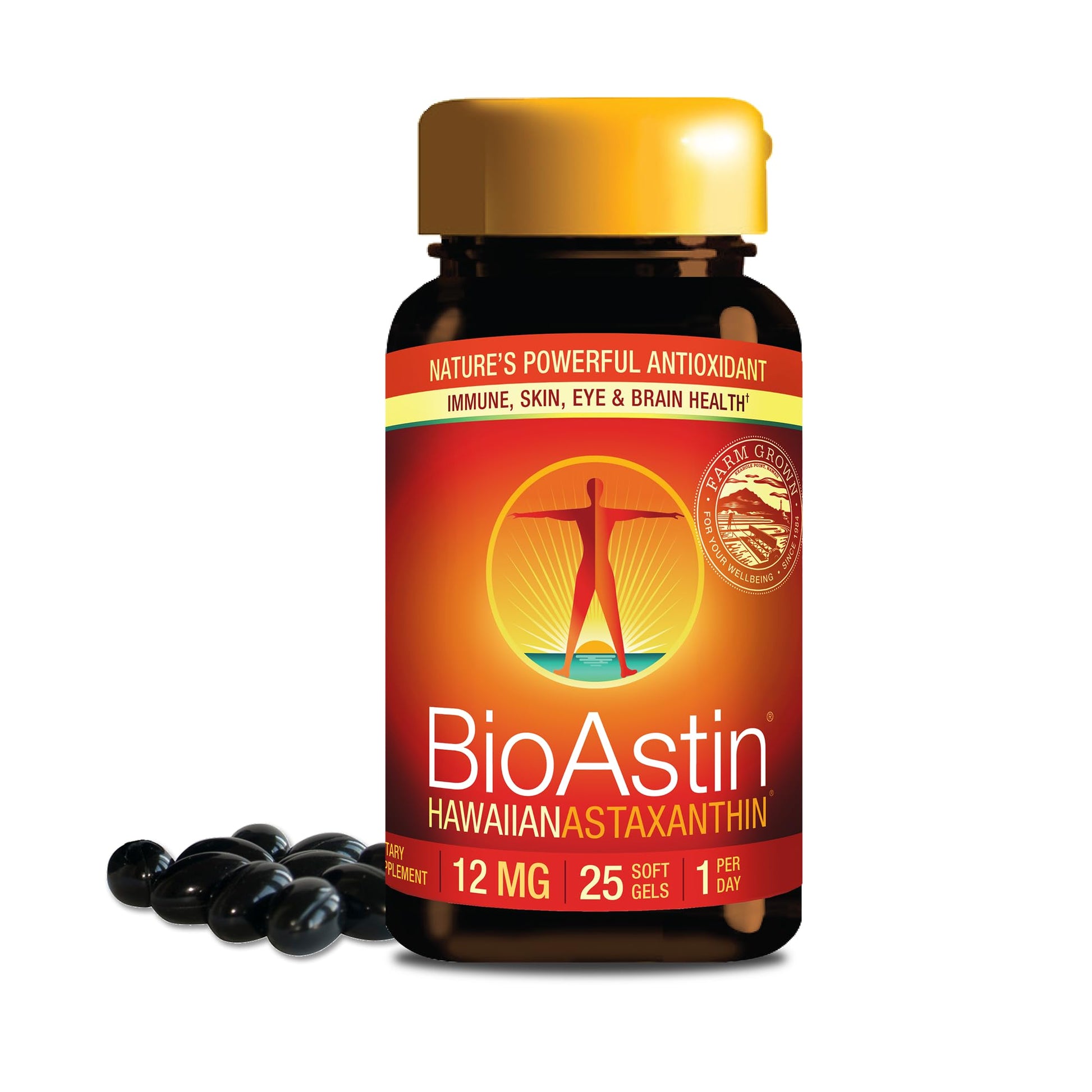 Nutrex Hawaii BioAstin Hawaiian Astaxanthin High Potency Softgels 25