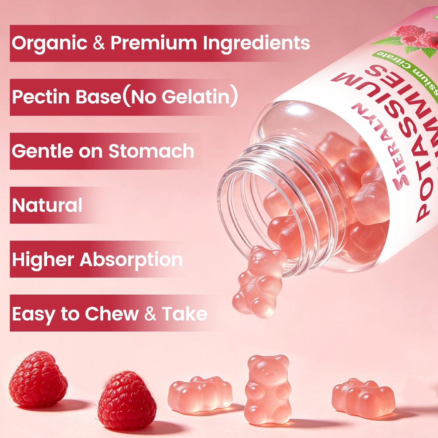 Sieralyn Potassium Citrate Gummies 120 Gummies