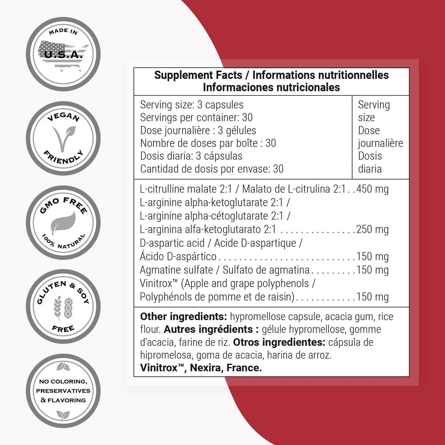 Supersmart Nitric Oxide Formula Capsule 90 Count