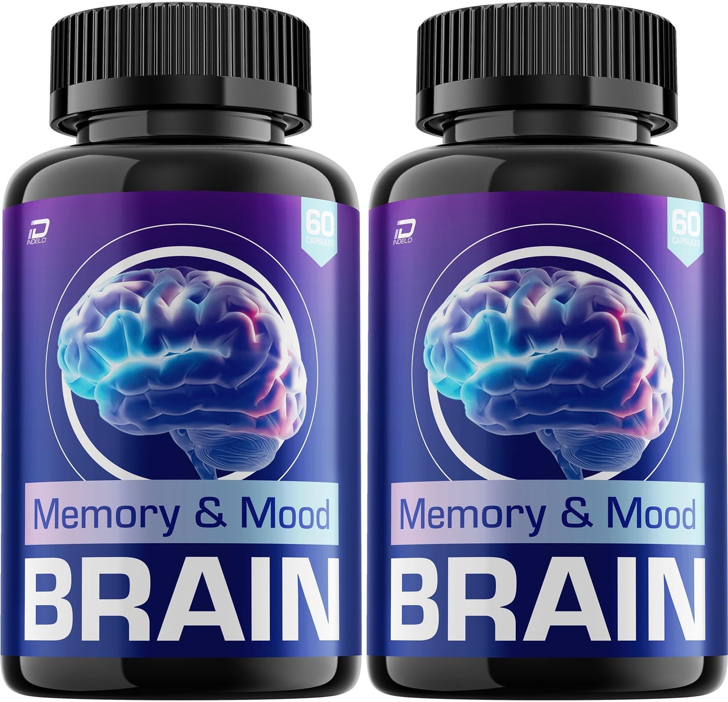 Indelo Memory Mood Supplement 120 Capsules