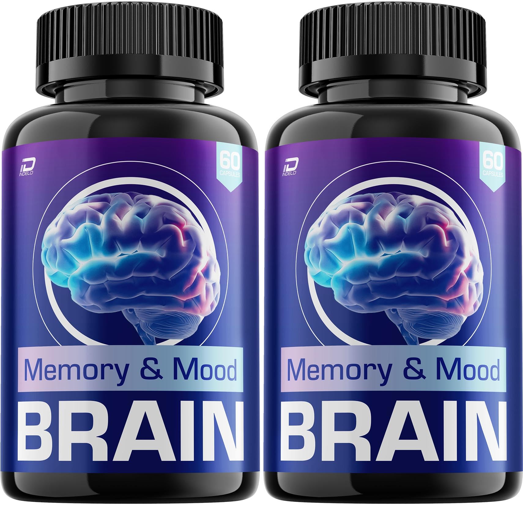 Indelo Memory Mood Supplement 120 Capsules