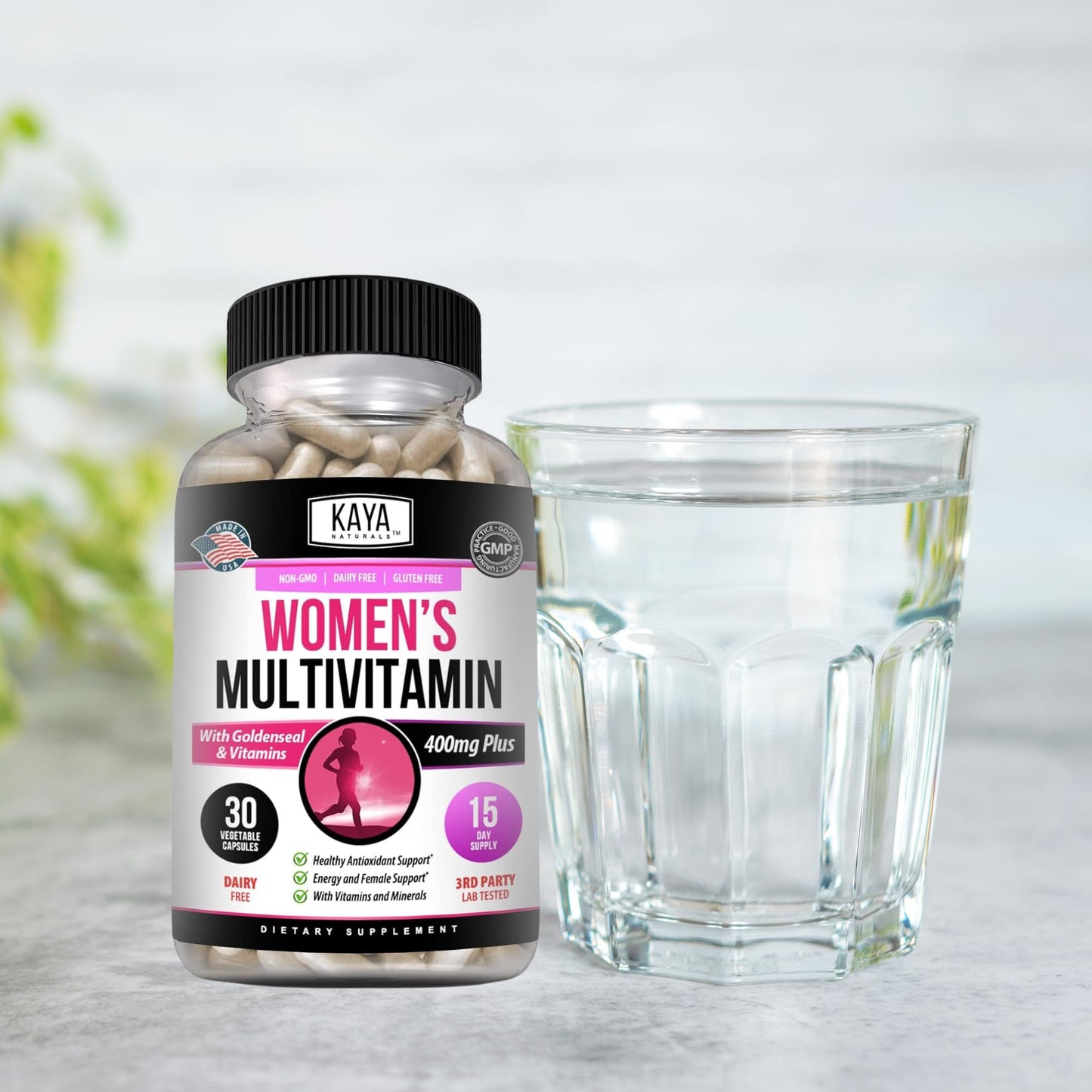 Kaya Naturals Women's Multivitamin Capsule, 30 Count