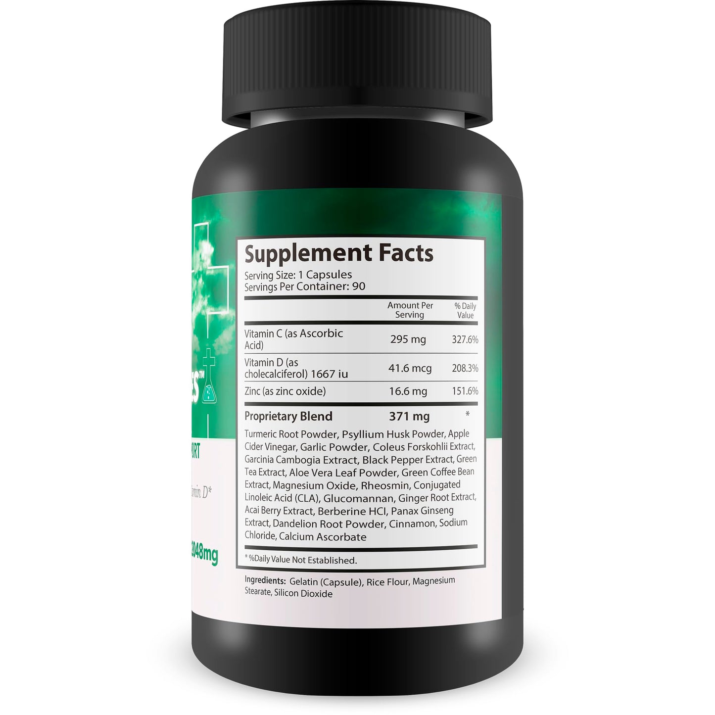 Generic Pro Divinity Labs Keto + Apple Cider Vinegar 90 Day Supply Cleanse Capsules 1 Count