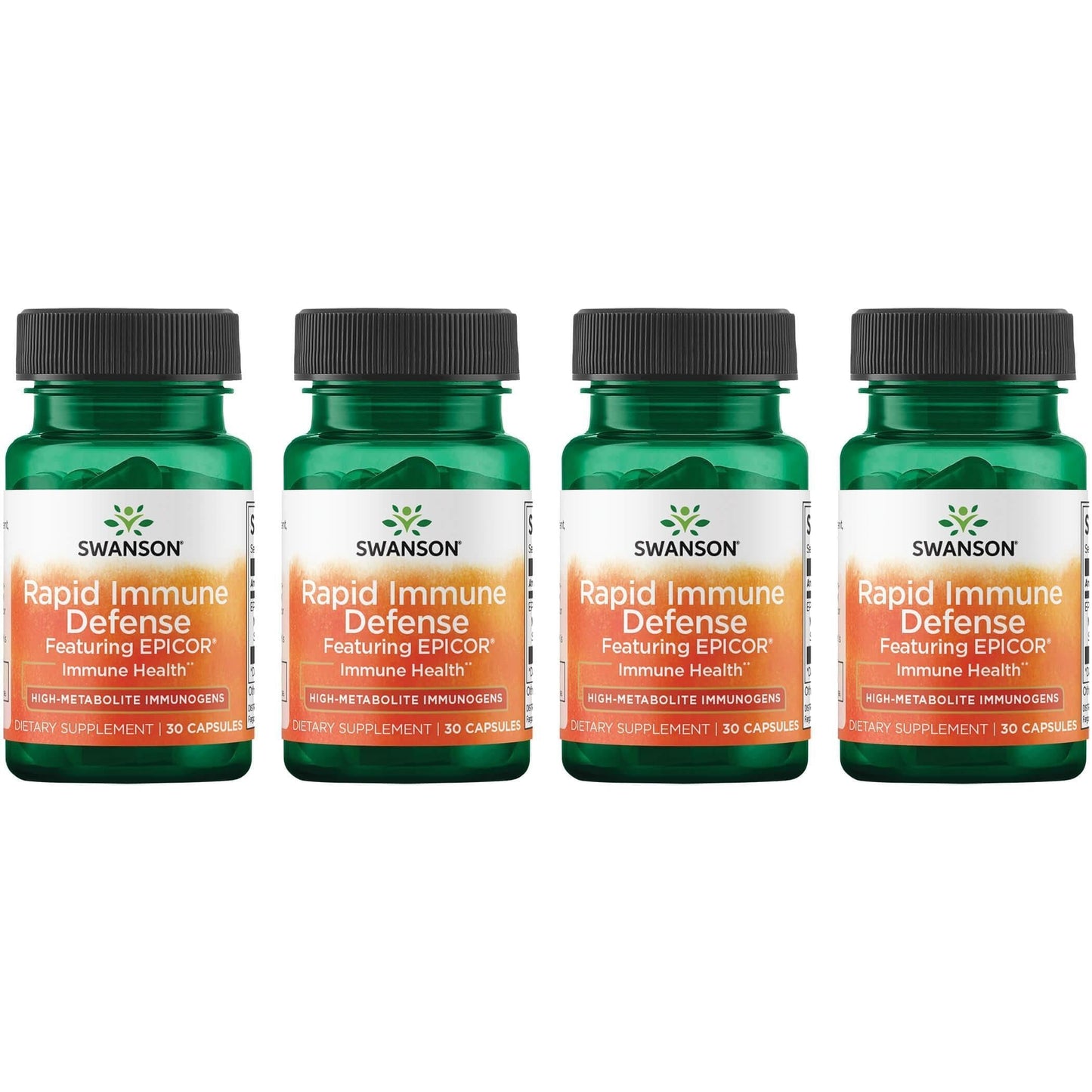 Swanson Ultra Rapid Immune Defense Featuring Epicor 500 mg Capsules 120