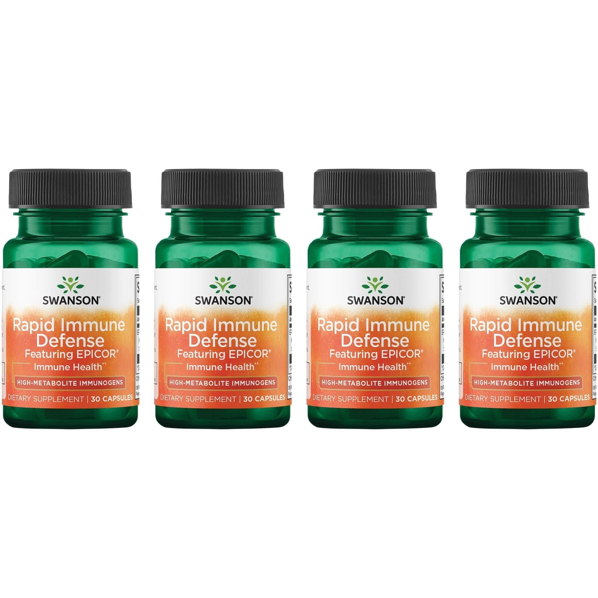 Swanson Ultra Rapid Immune Defense Featuring Epicor 500 mg Capsules 120