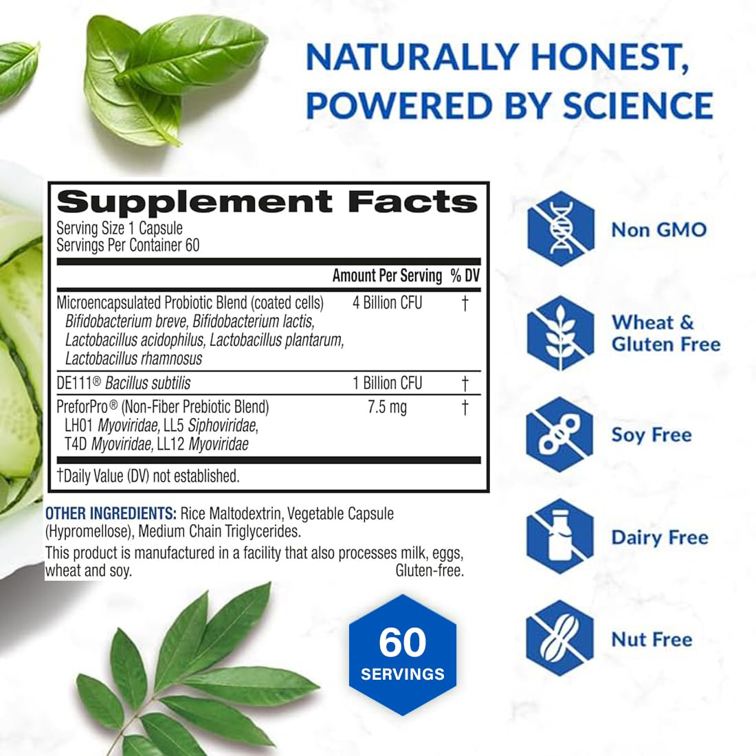 BioTrust Pro-X10 2.0 Probiotic Supplement Capsule, 60 Count