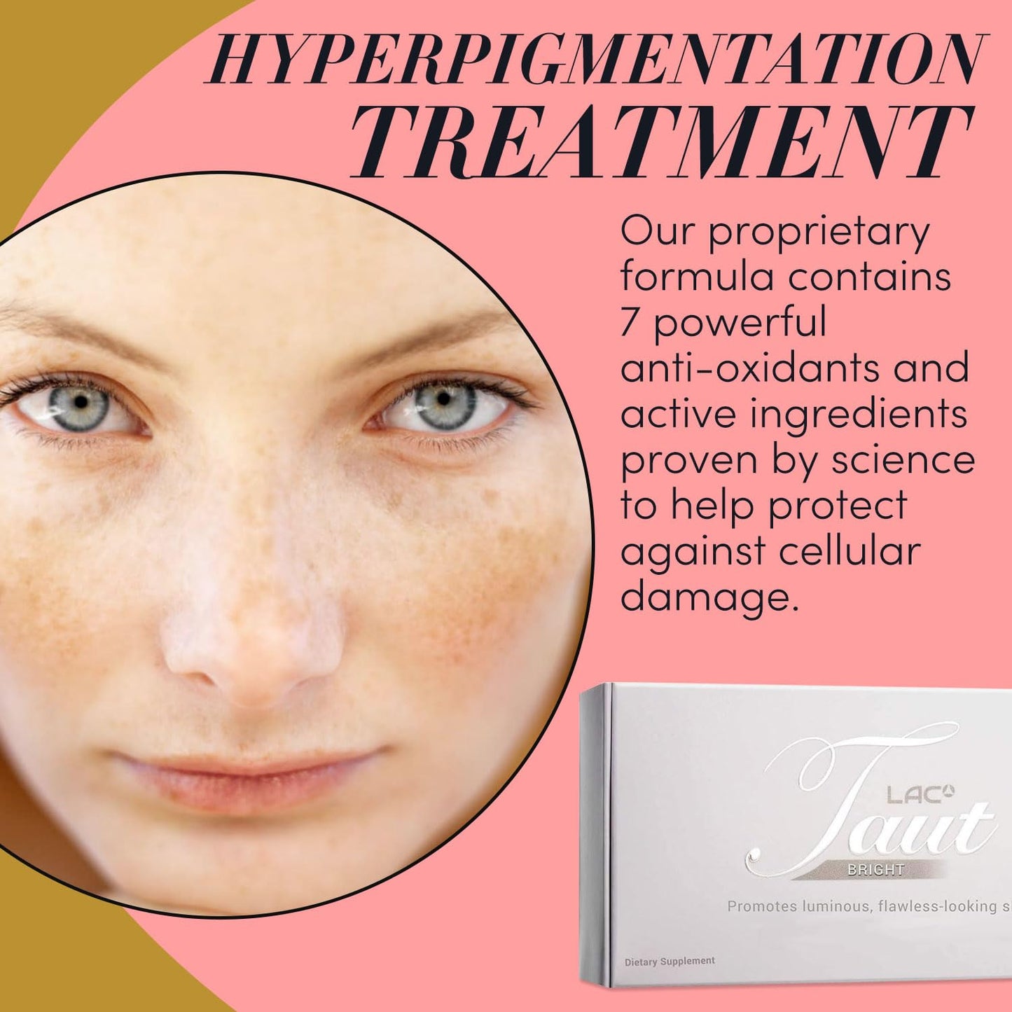 TAUT Bright Hyper Pigmentation Capsule 60 Count