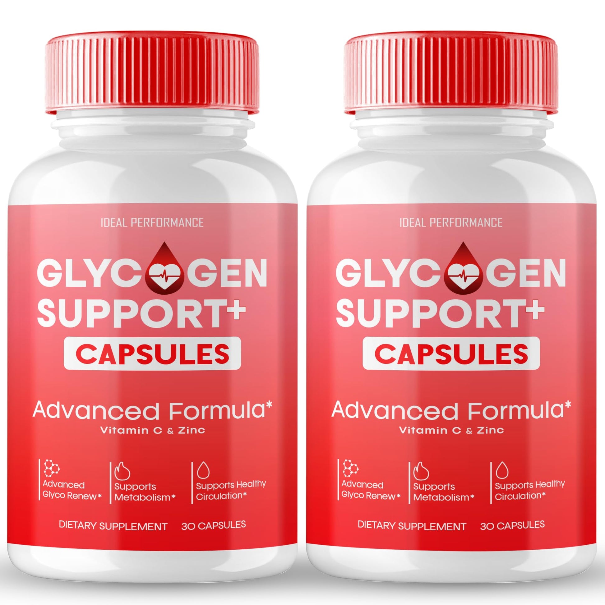 IDEAL PERFORMANCE Glycogen Support Capsules, 120 Capsules