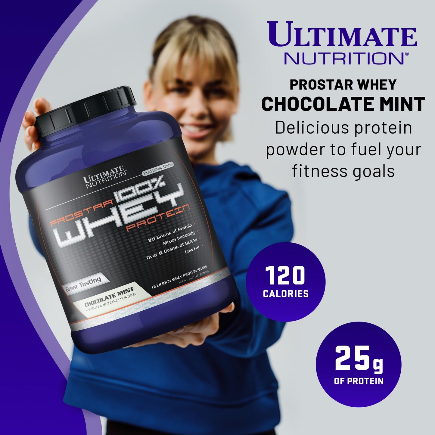 Ultimate Nutrition Prostar Whey Protein Isolate Powder Chocolate Mint 84.48