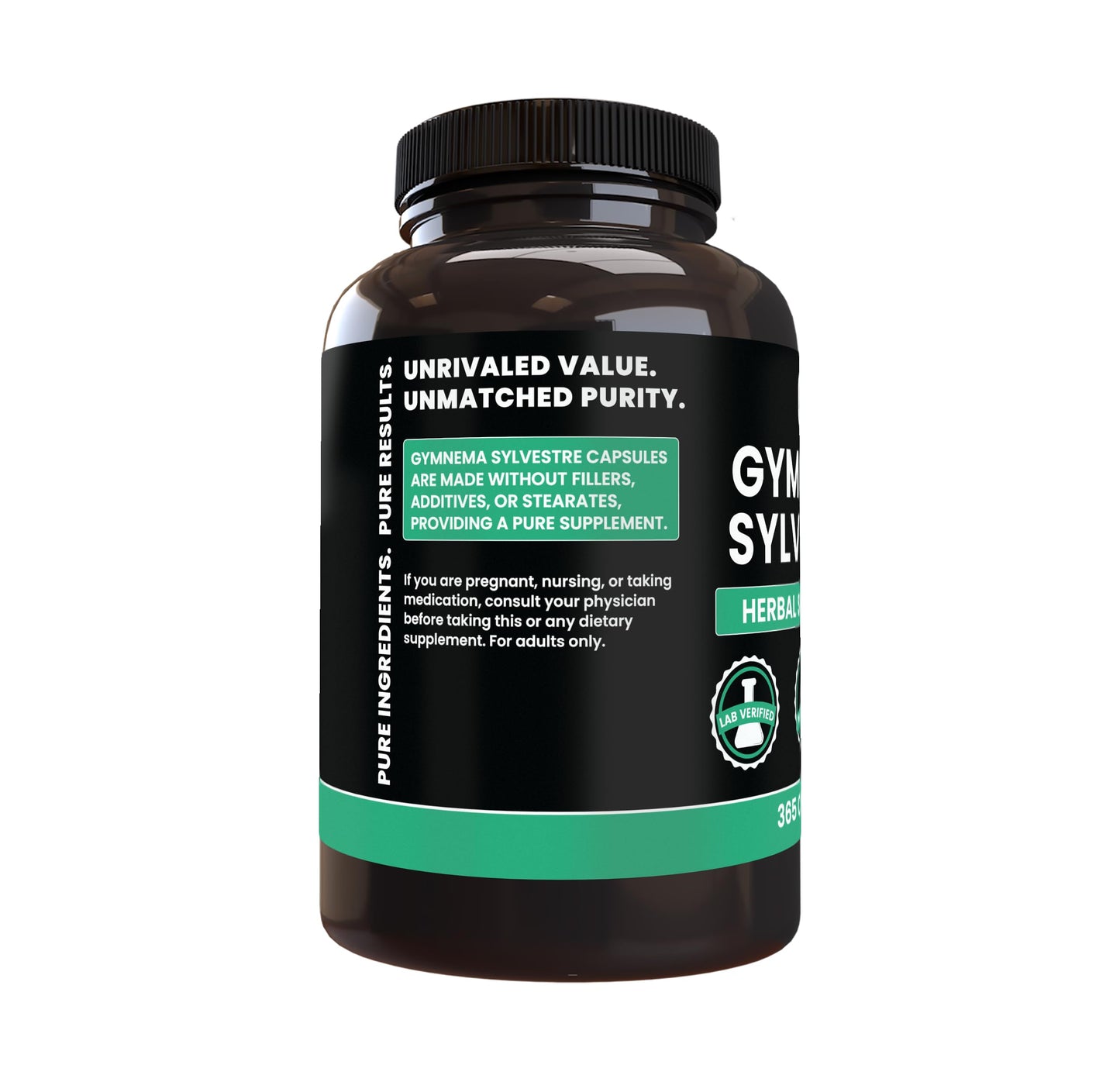 PURE ORIGINAL INGREDIENTS Gymnema Sylvestre 365 Capsules