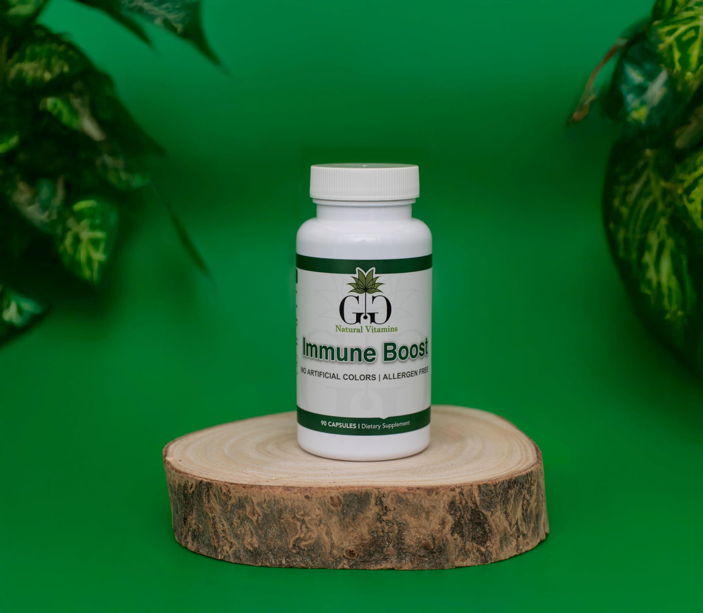 GG Natural Vitamins Immune Boost Nutritional Supplement 90 Capsules