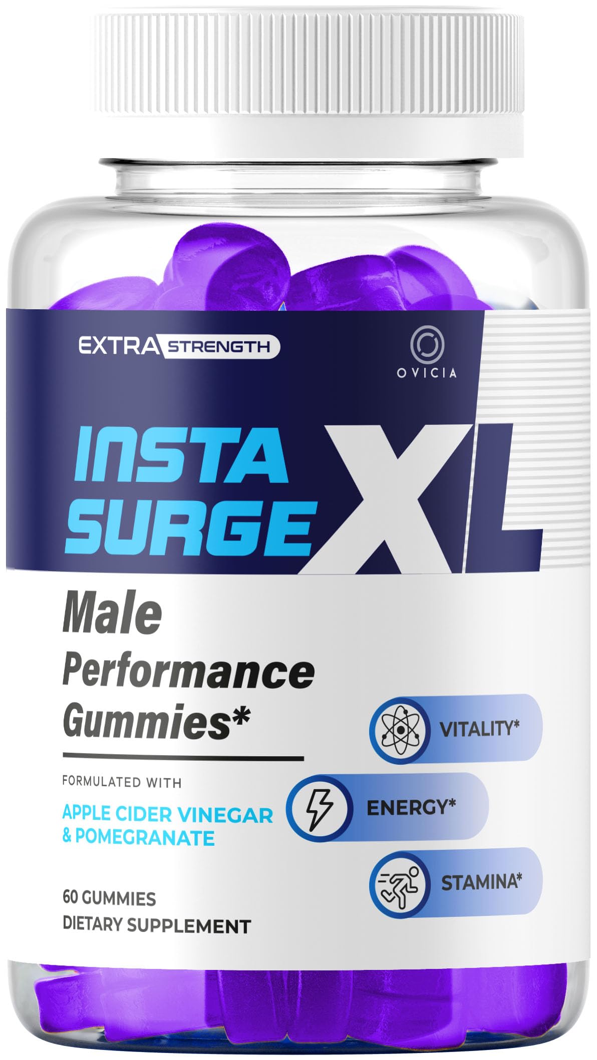 OVICIA Insta SurgeXL 60 Gummies