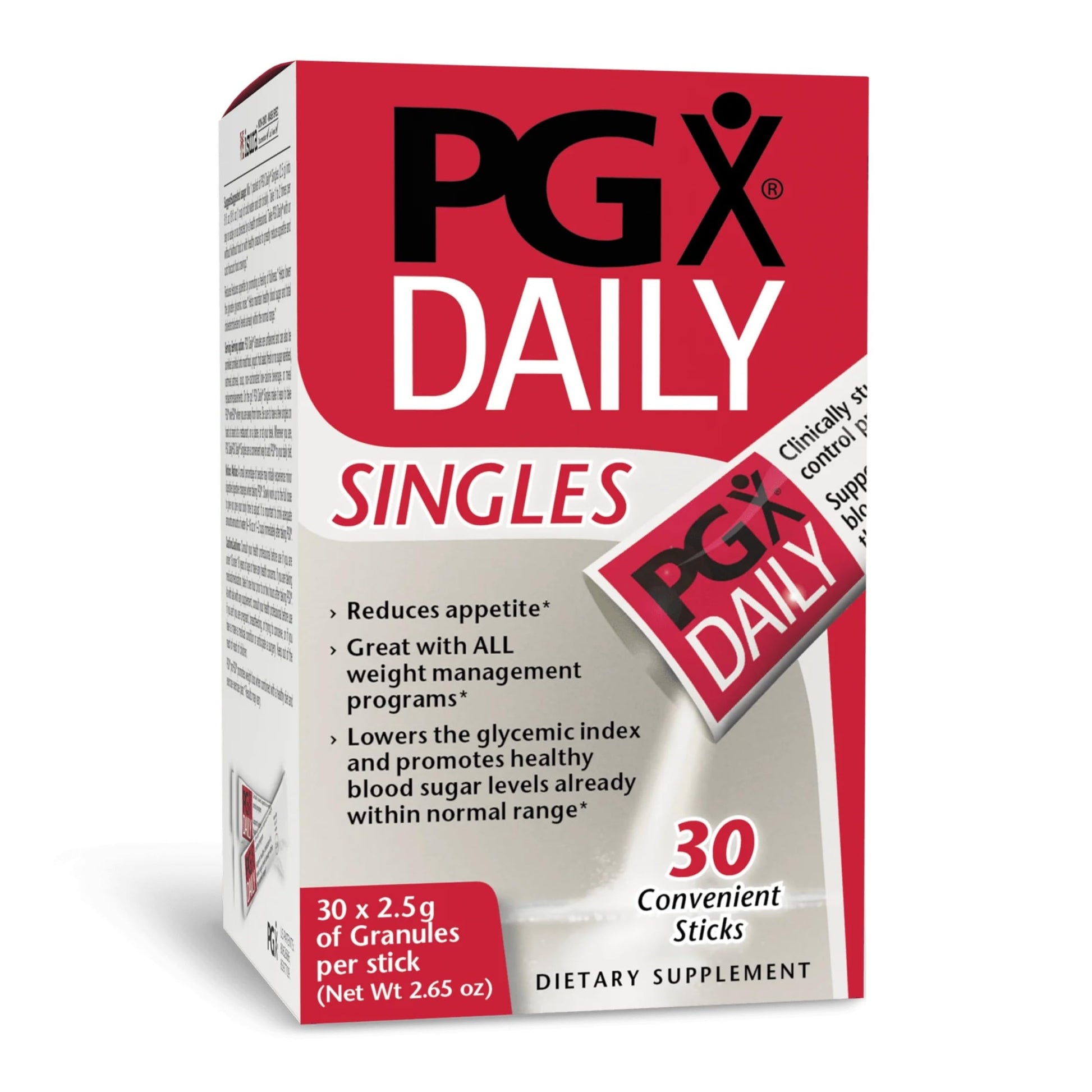 Natural Factors PGX Daily Singles Powder, 30 Packets