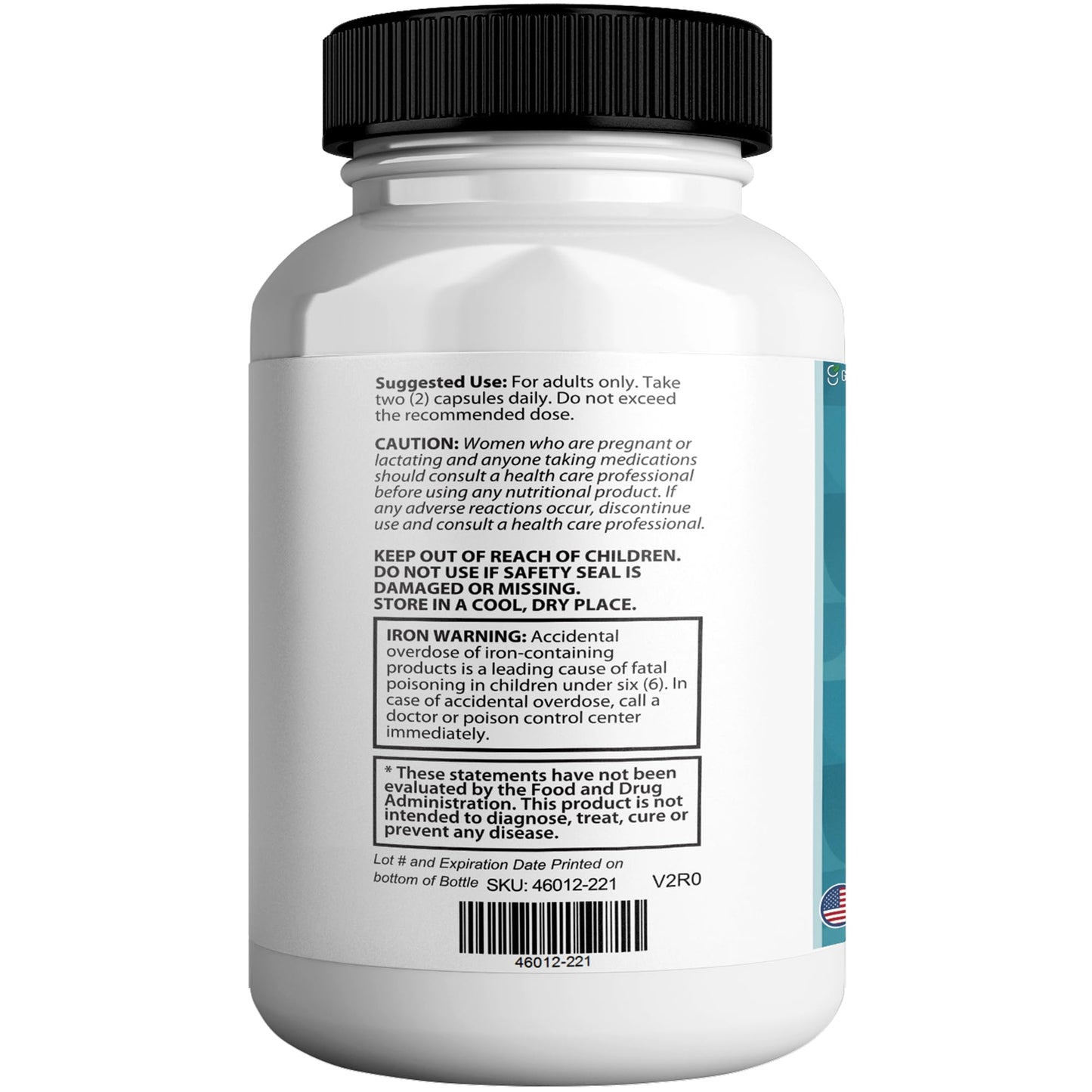 GREENVIFY ProNail Complex Max Hair, Skin & Nails Premium Supplement with Biotin & Herbal Blend Capsules, 120 Capsules