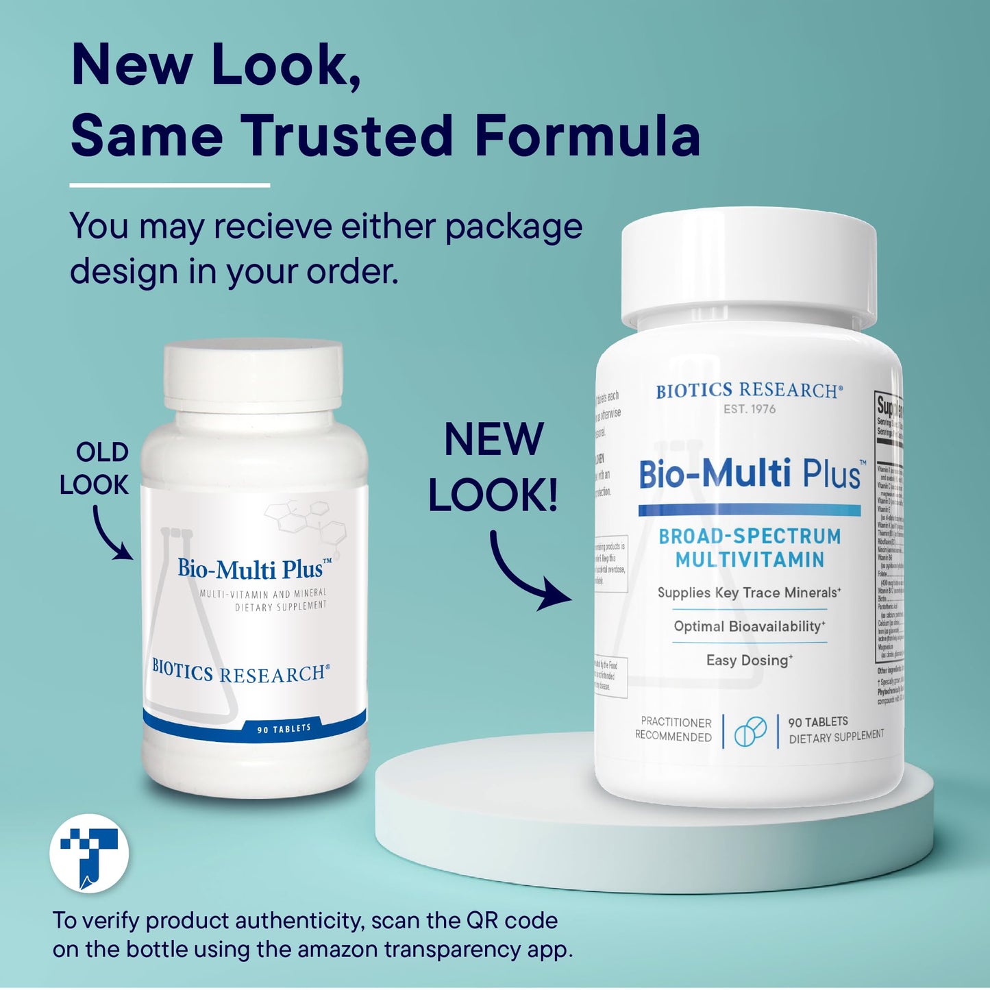 BIOTICS RESEARCH Bio-Multi Plus Tablets, 90 Count