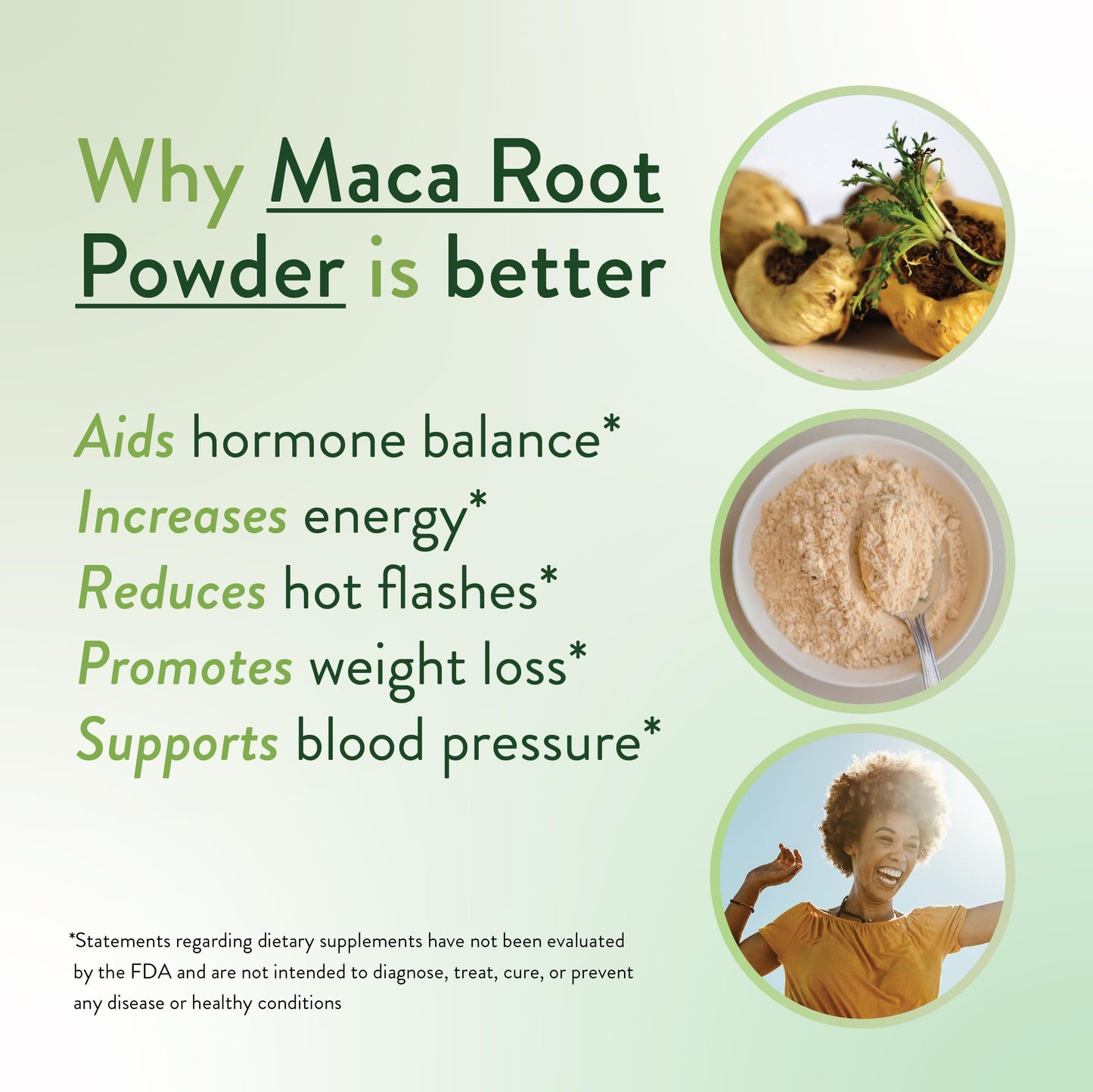 VIDAPURA Mighty Maca Plus Mango Organic Maca Root & Greens Superfood Powder, 3.4 oz