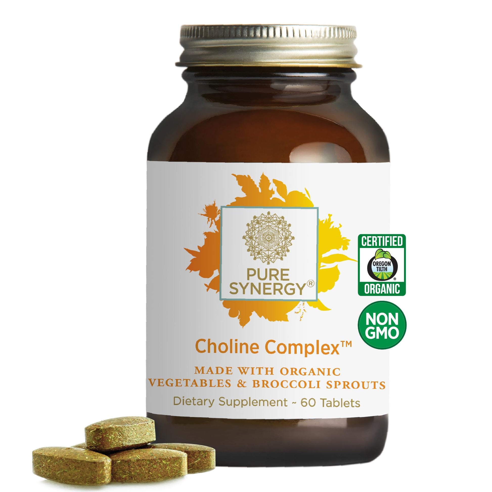 PURE SYNERGY Choline Complex Tablet, 60 Tablets