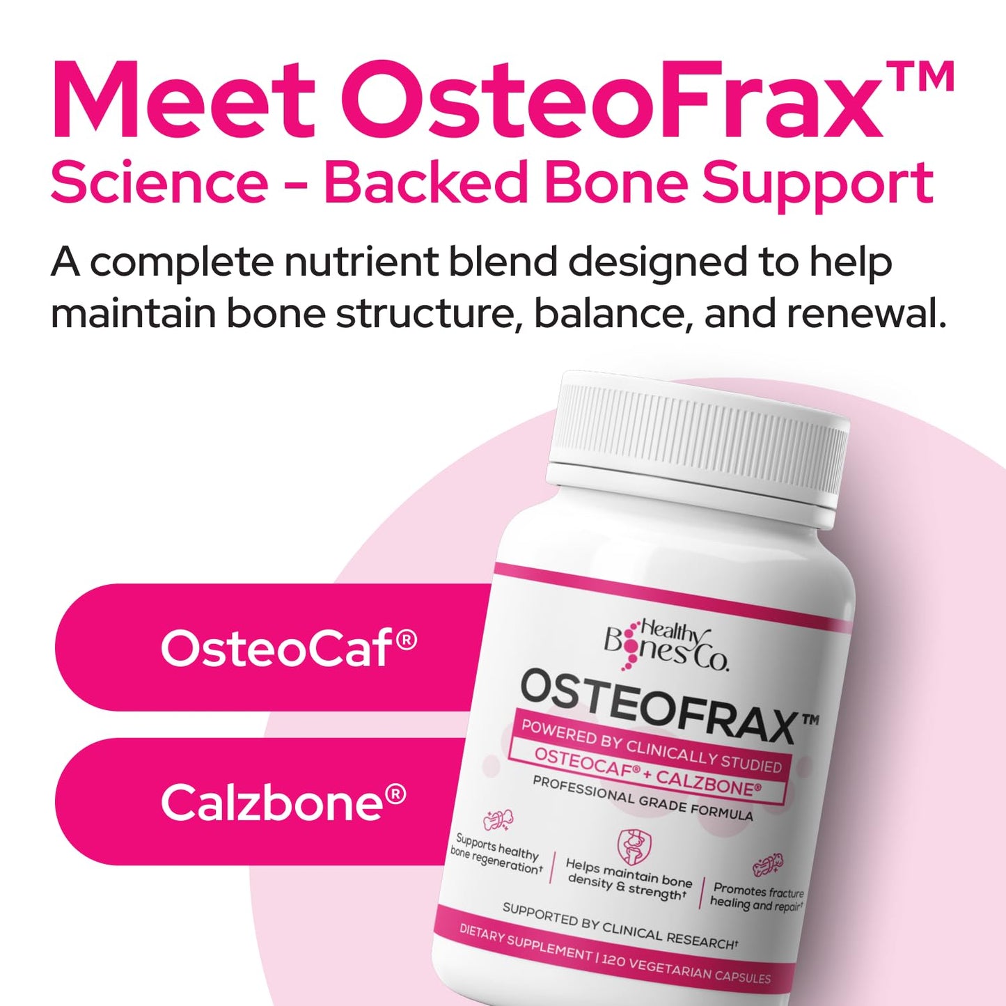 Healthy Bones Co. OsteoFrax Capsule 30 Count