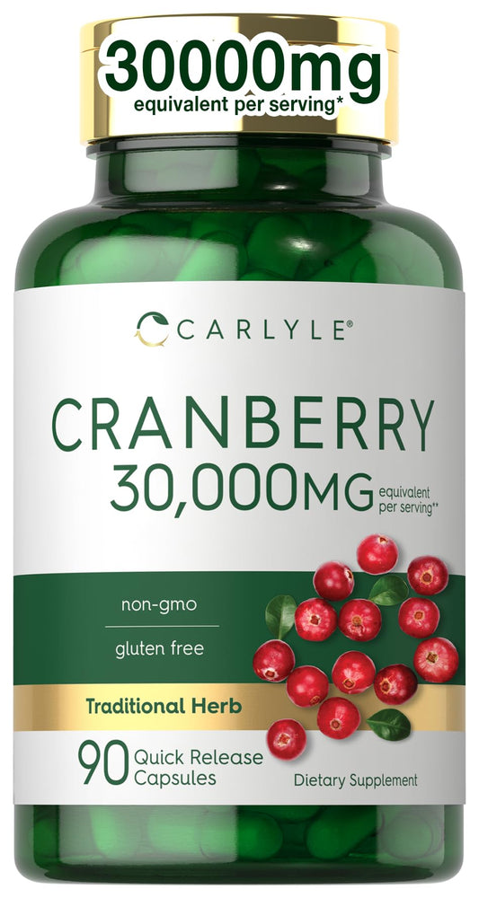 Carlyle Cranberry Supplement 90 Capsules