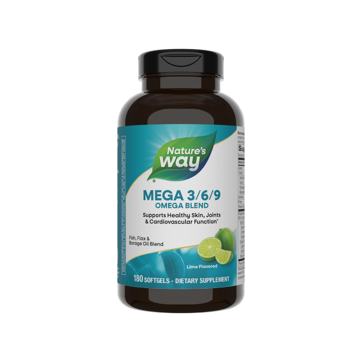 Nature's Way Mega 3/6/9 Omega Blend Softgels 180