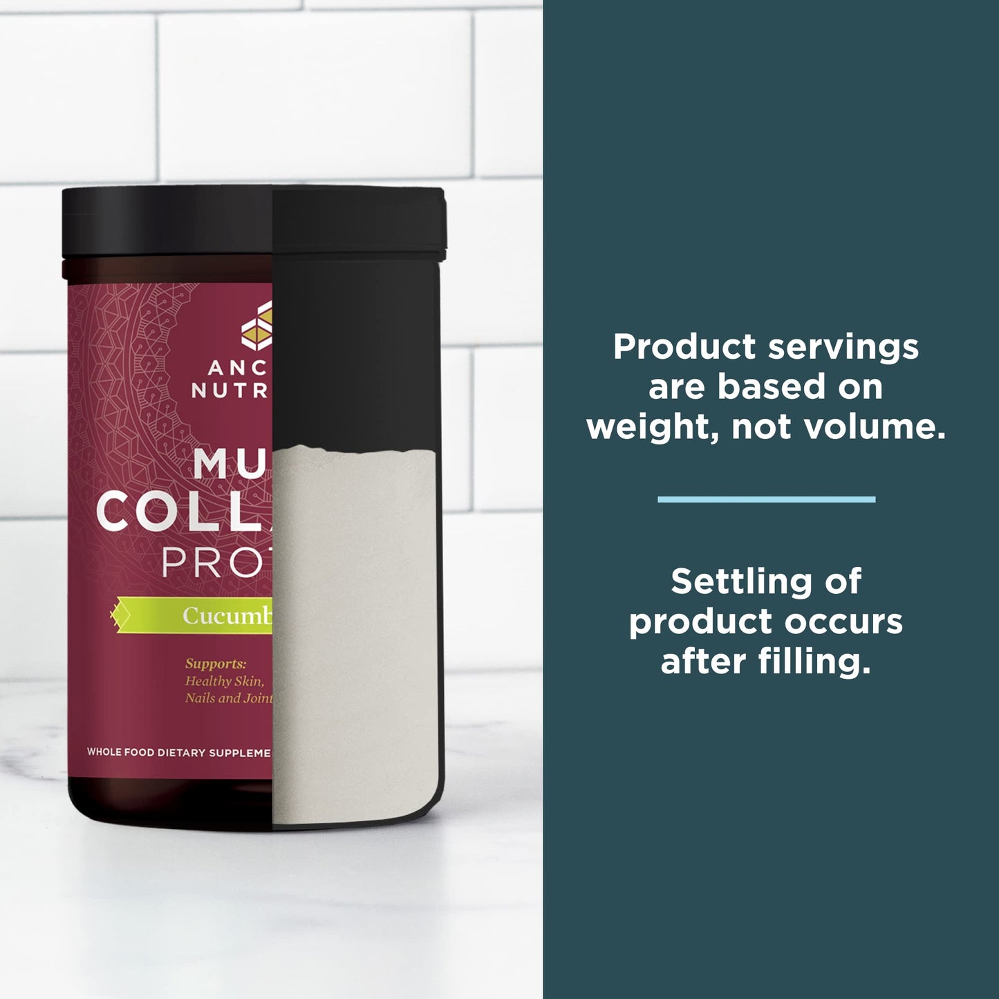 Ancient Nutrition Hydrolyzed Multi Collagen Peptides Powder 18.6