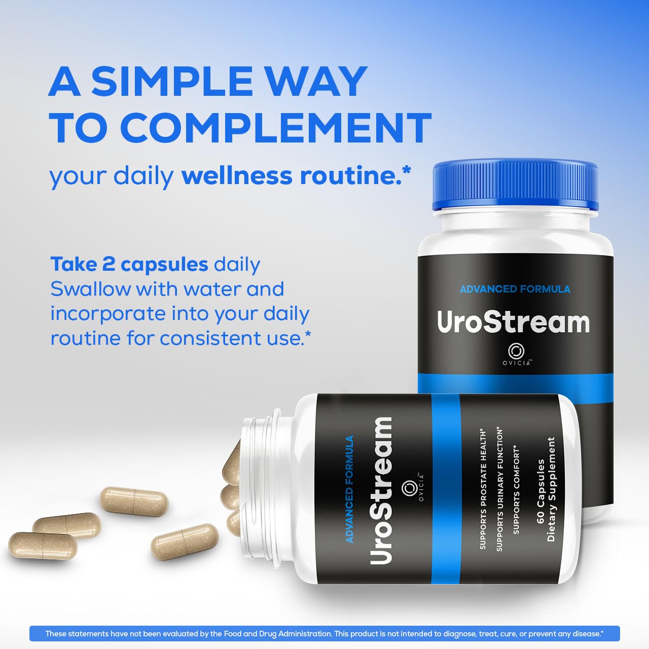 OVICIA UroStream Capsules 60 Count