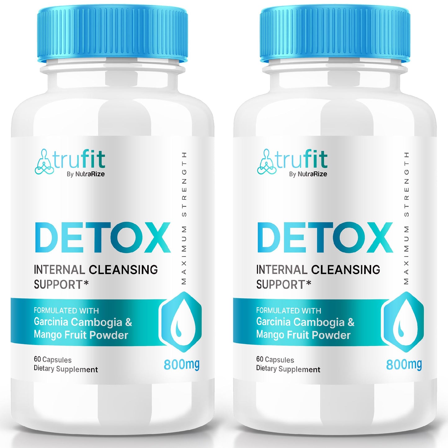 NutraRize TRUFlT Detox Pills & Keto Capsules, 120 Capsules