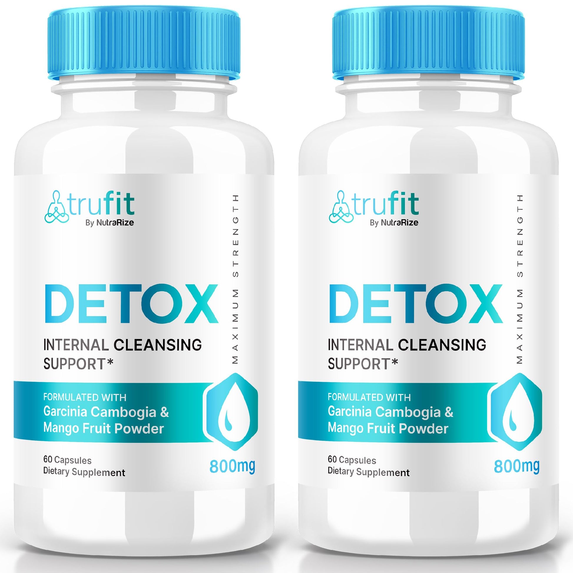 NutraRize TRUFlT Detox Pills & Keto Capsules, 120 Capsules