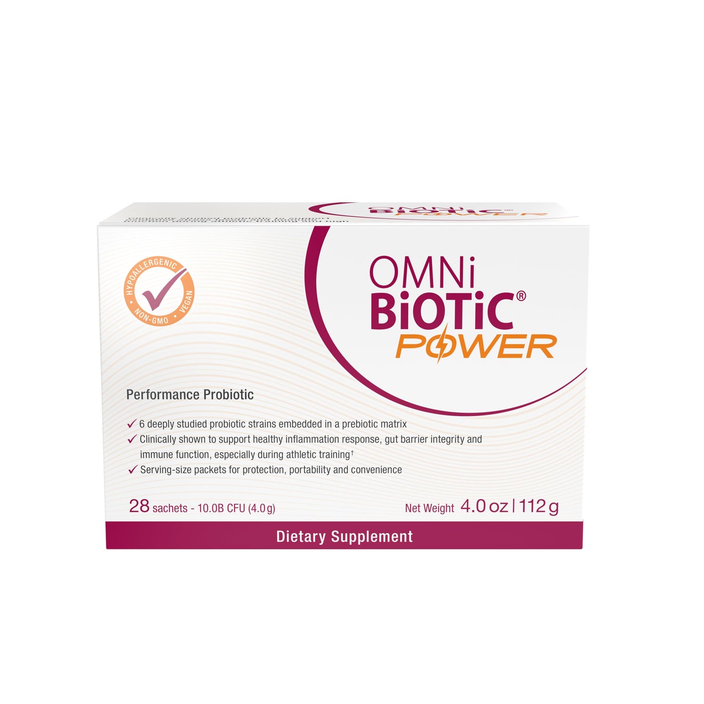 OMNi BiOTiC Power High Performance Daily Probiotic Supplement Powder 4 Ounce