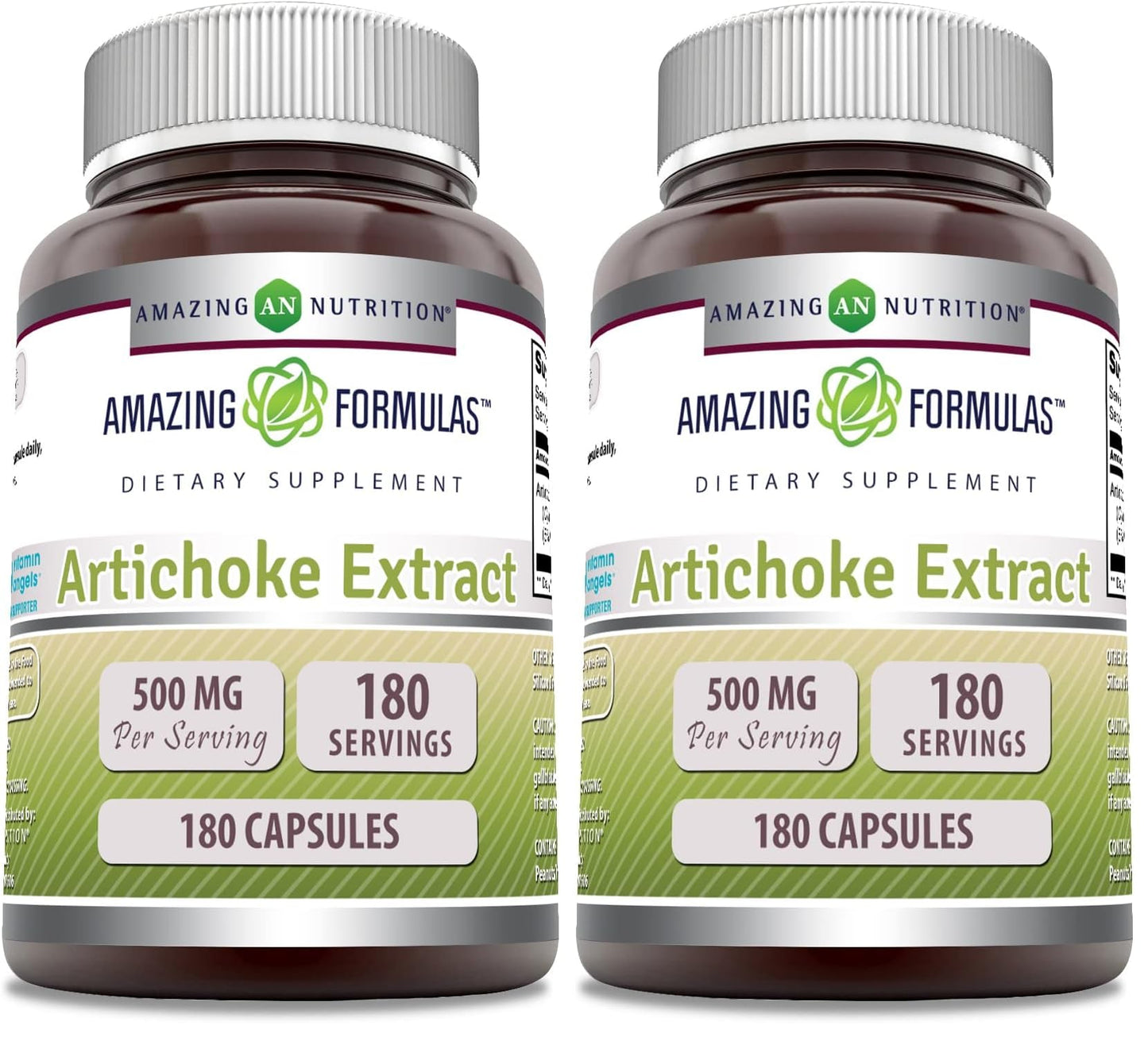 Amazing Nutrition Artichoke Extract 500 Mg Capsule, 360 Capsules