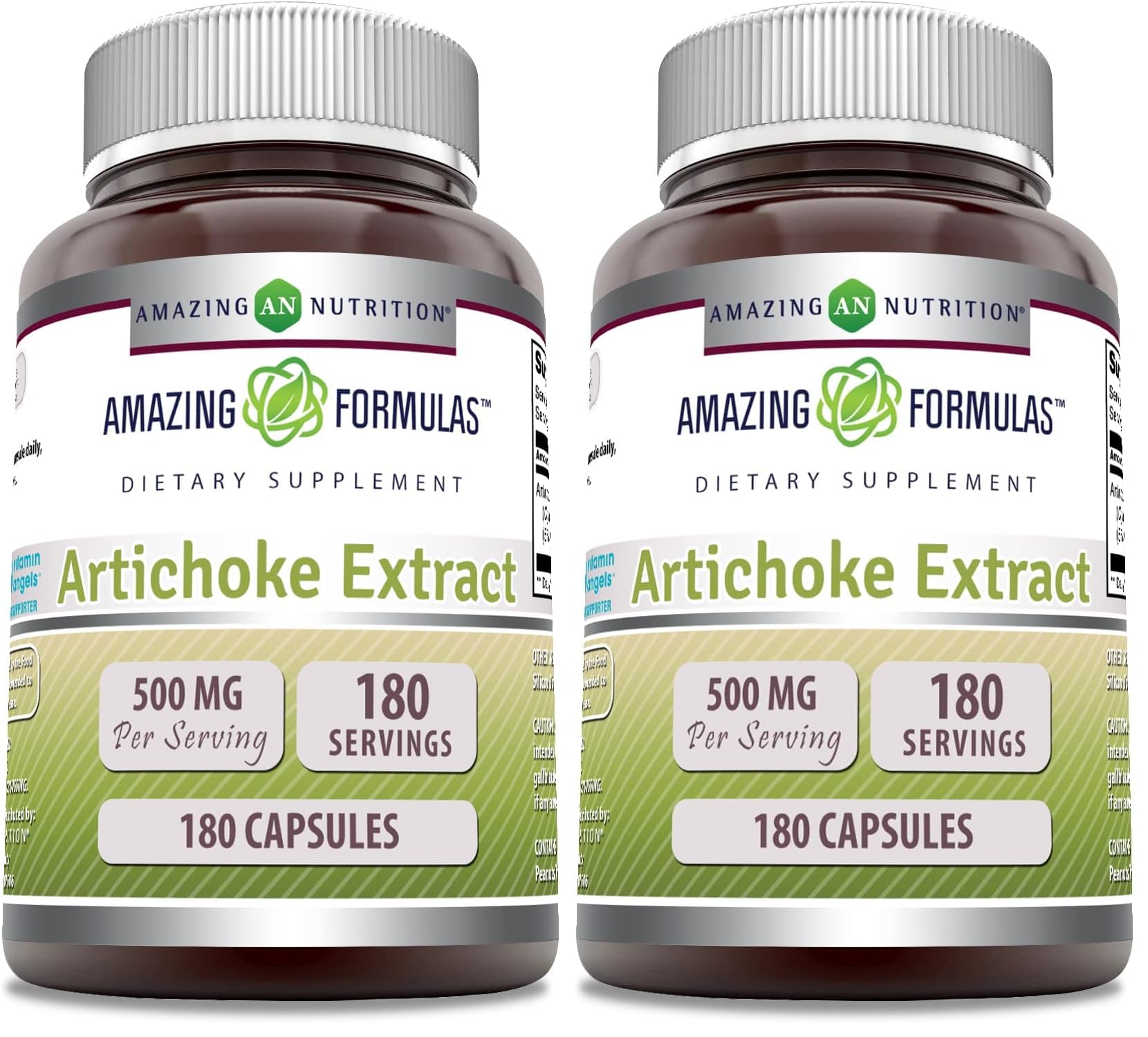 Amazing Nutrition Artichoke Extract 500 Mg Capsule, 360 Capsules