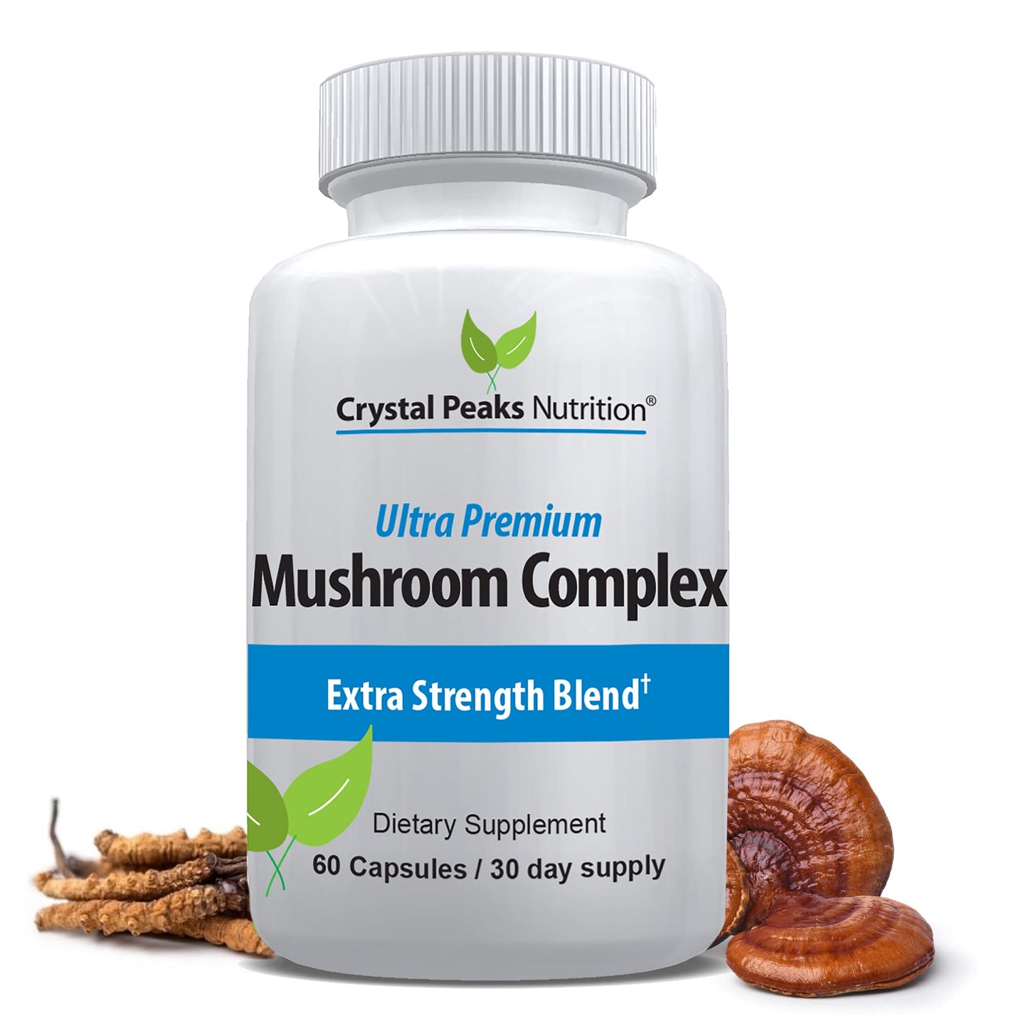Crystal Peaks Nutrition Mushroom Superfood Master Blend Capsules, 60 Capsules